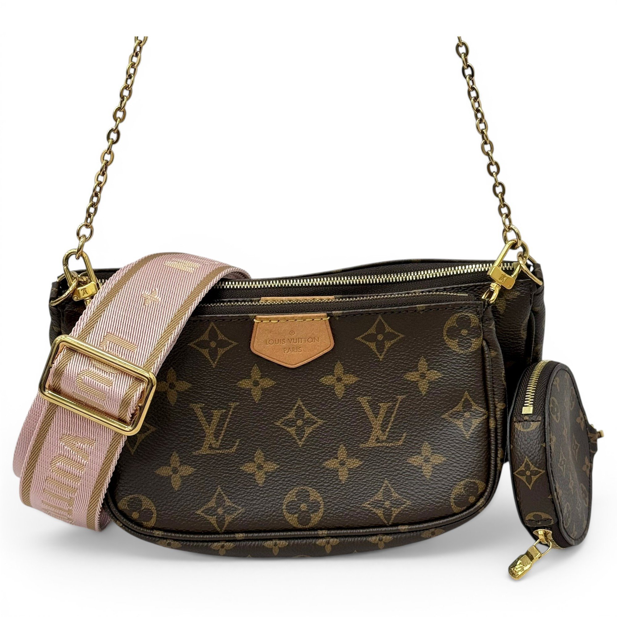 Multi Pochette Accessoires leather handbag