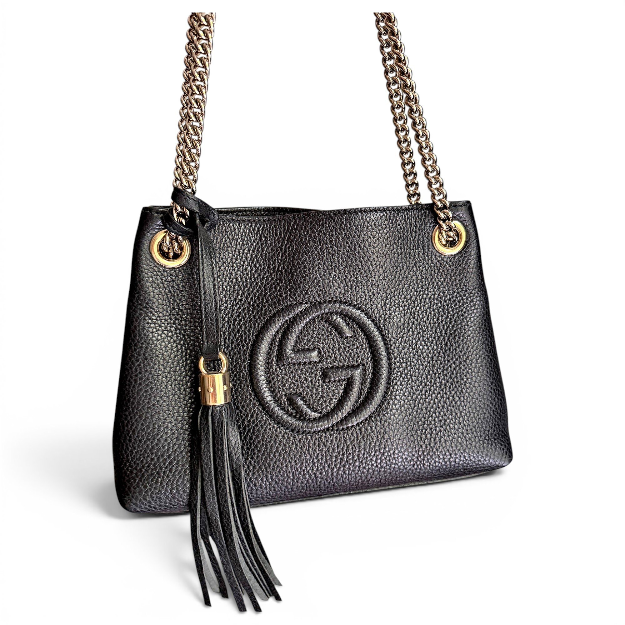 Soho leather tote