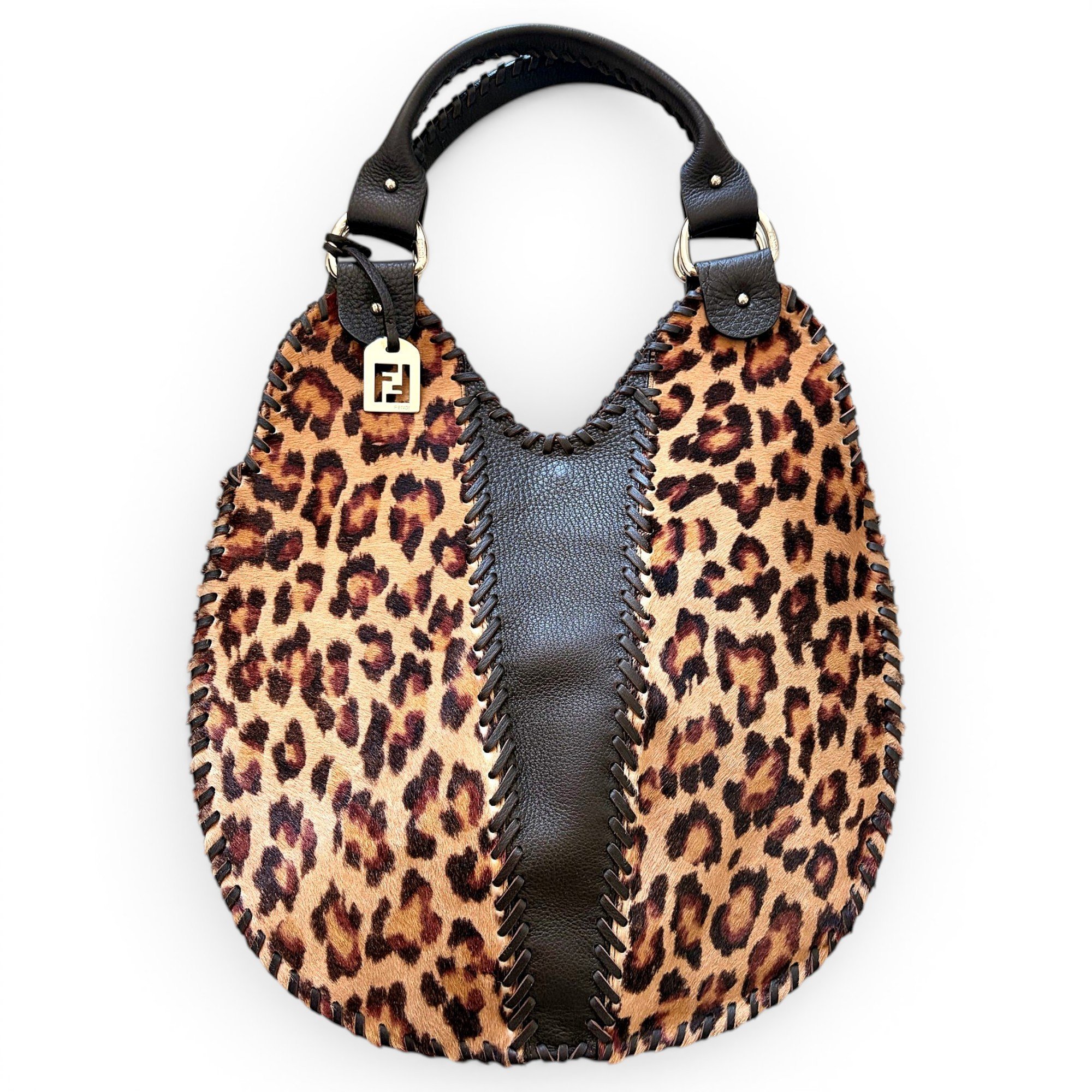 Pony-style calfskin handbag