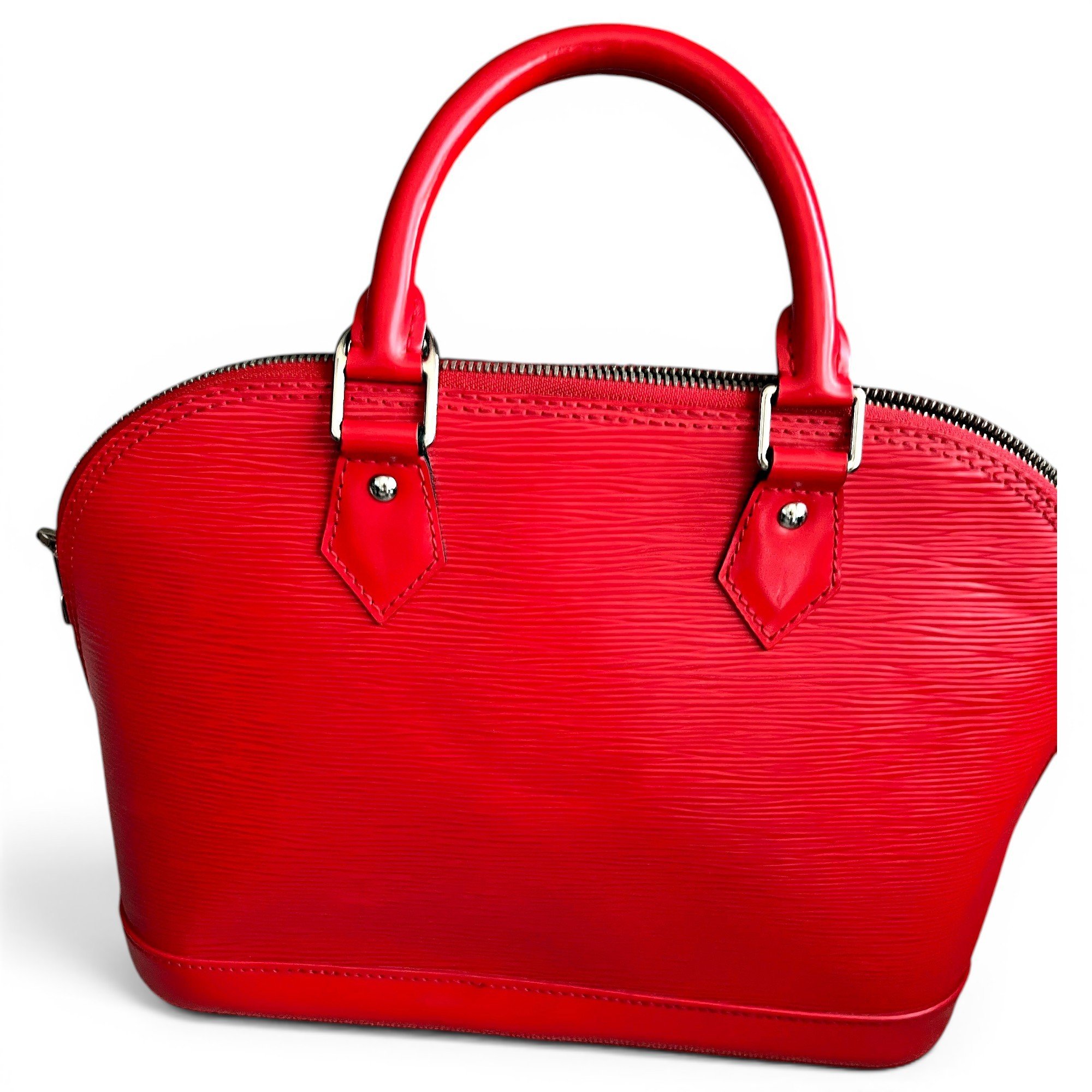 Alma leather handbag