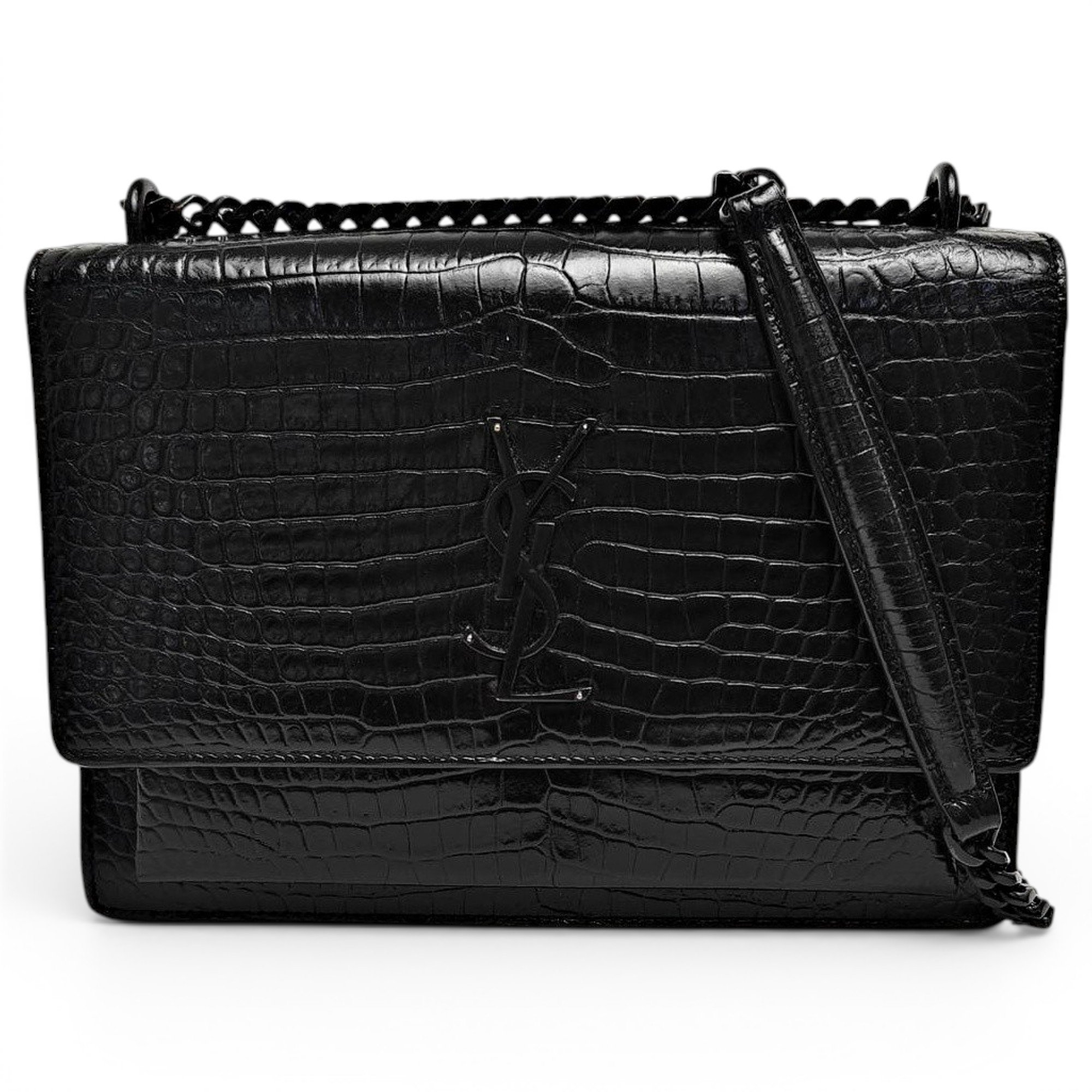 Sunset leather handbag