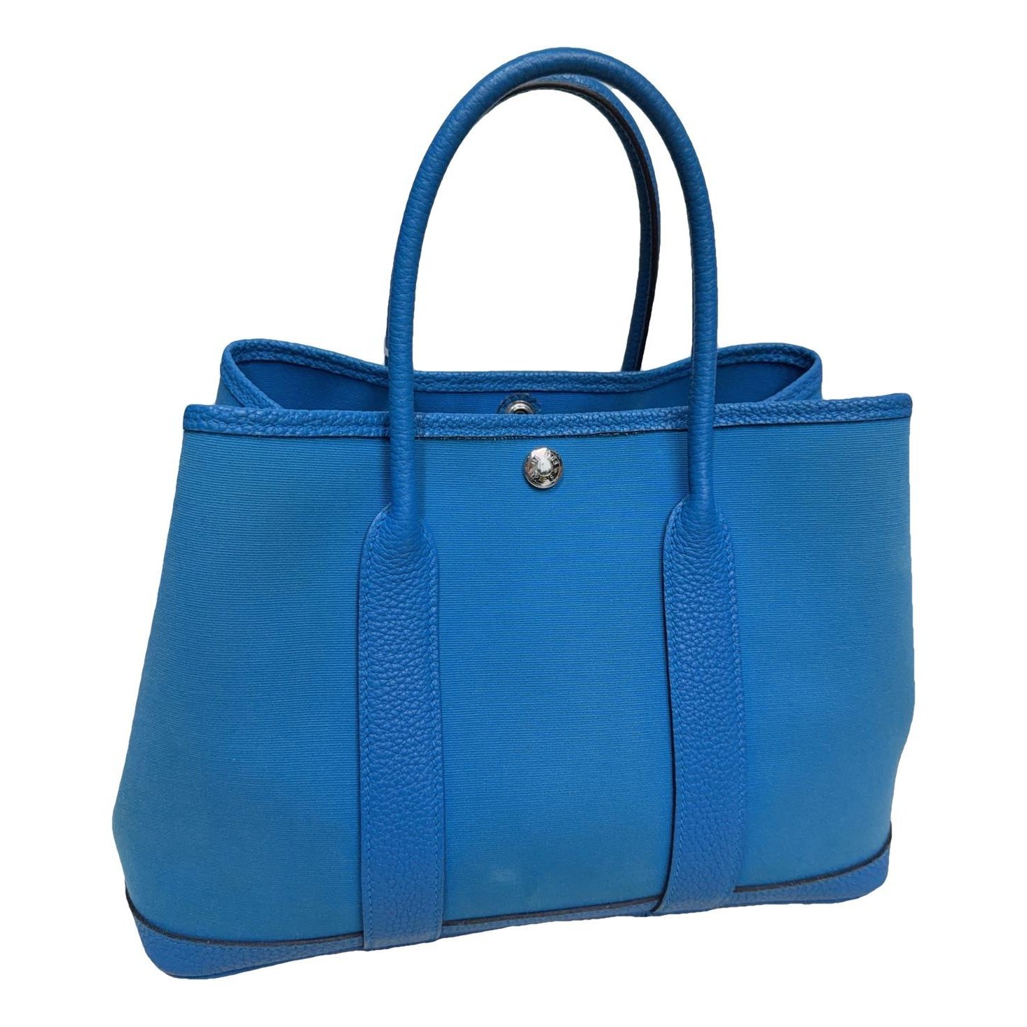 Garden Party leather handbag