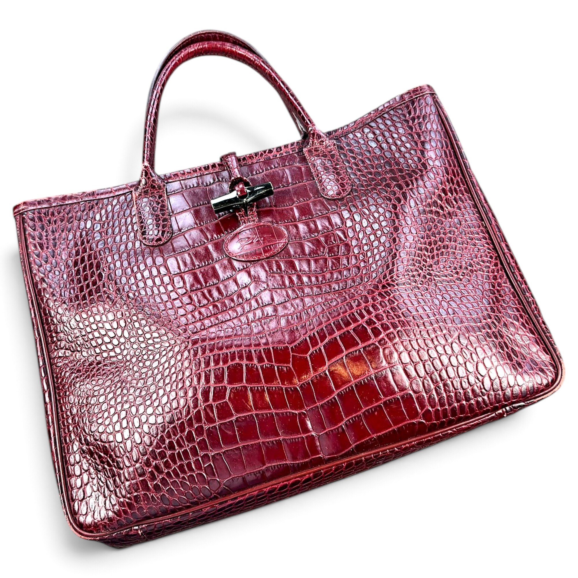 Roseau leather tote
