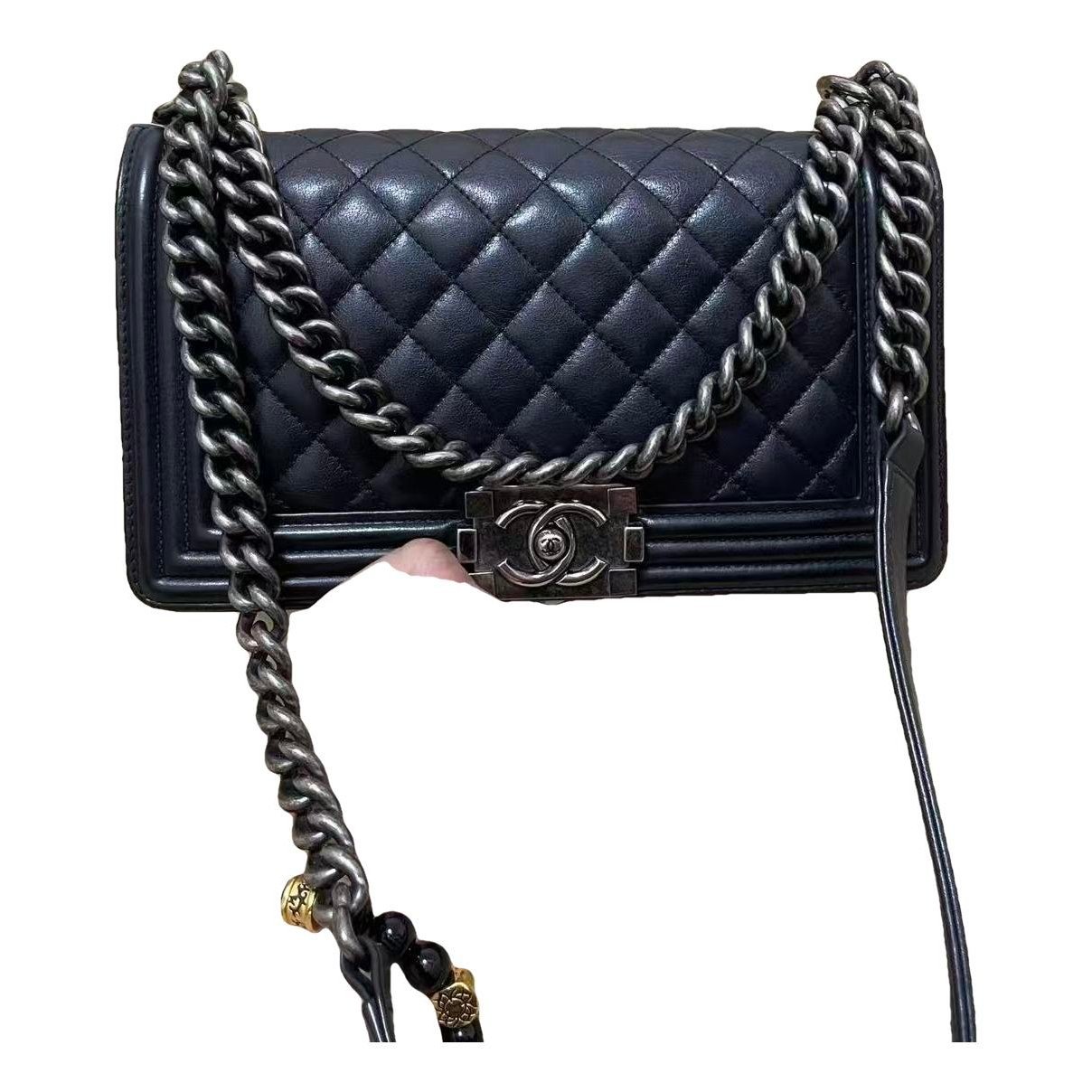 Boy leather handbag