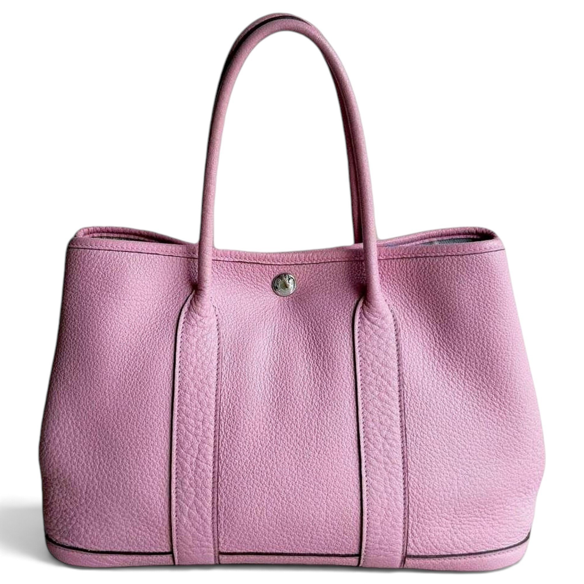 Garden Party leather handbag