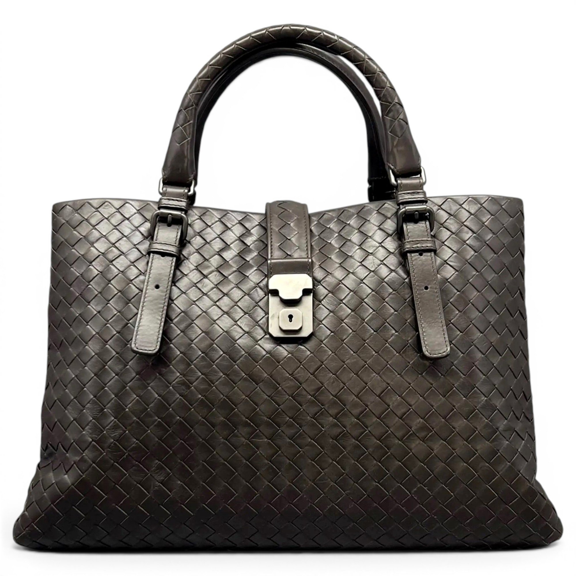 Roma leather handbag