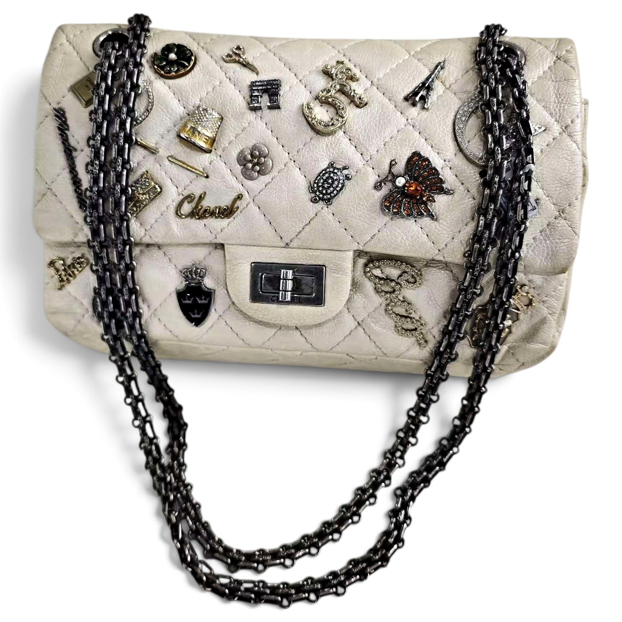 2.55 leather handbag