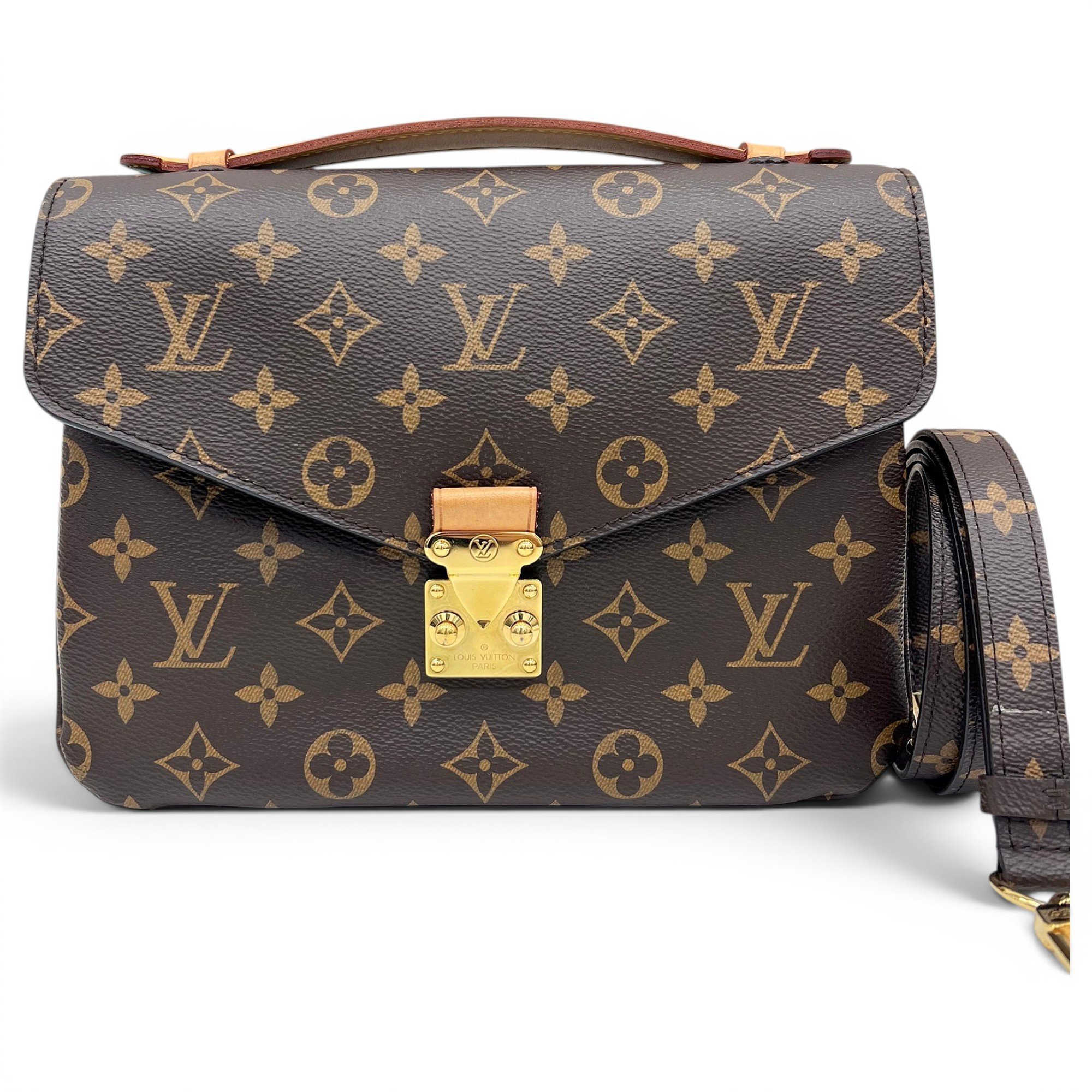 Metis leather crossbody bag