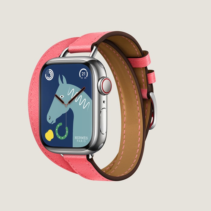 エルメス Apple Watch Hermès ドゥブルトゥール 《アトラージュ》 41