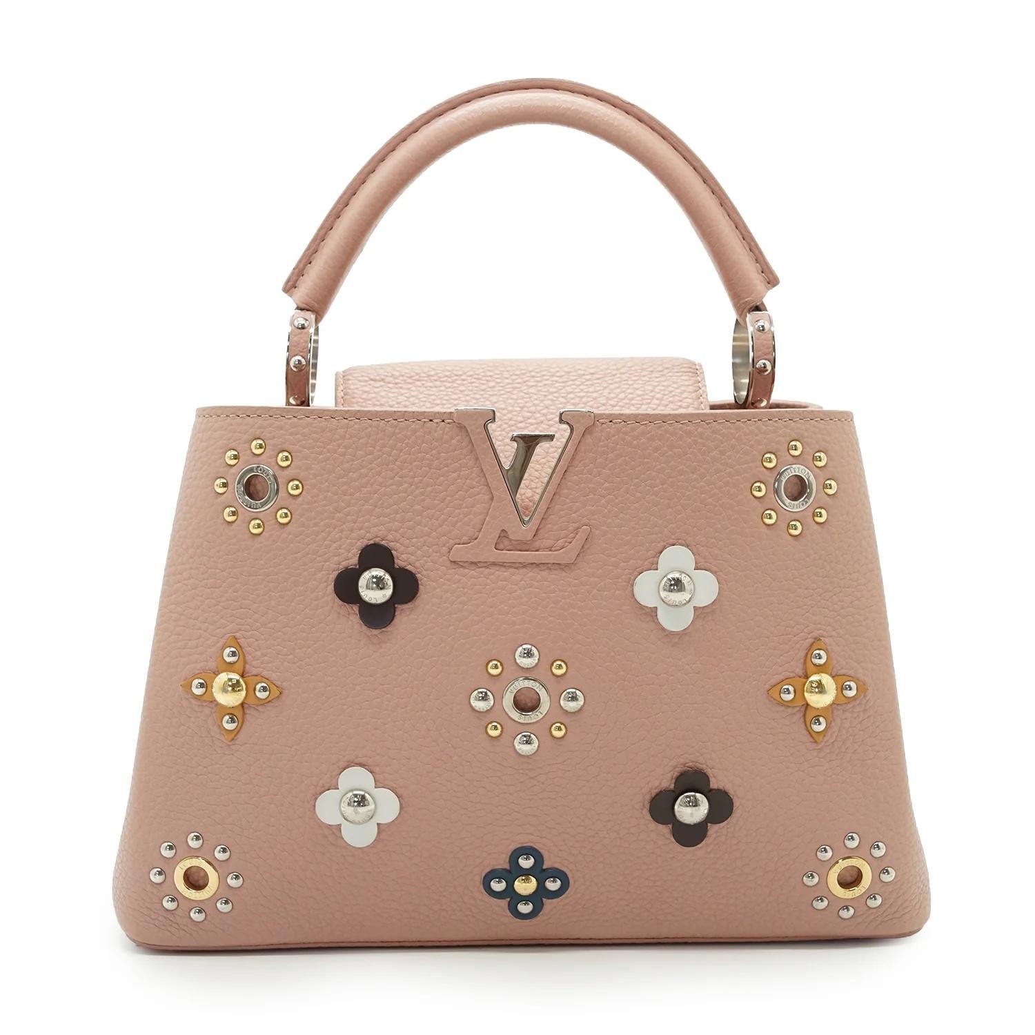 Capucines leather handbag