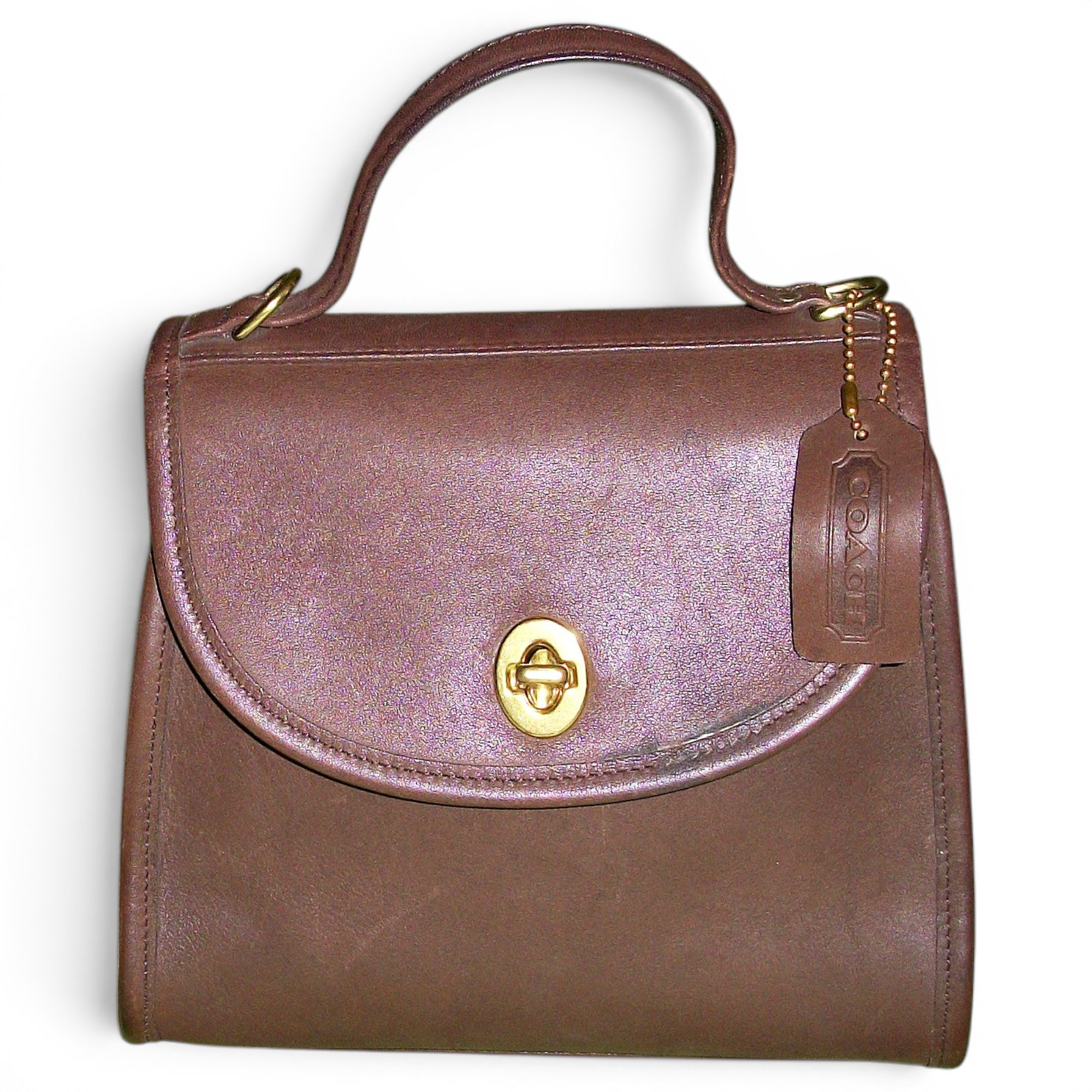 Leather satchel