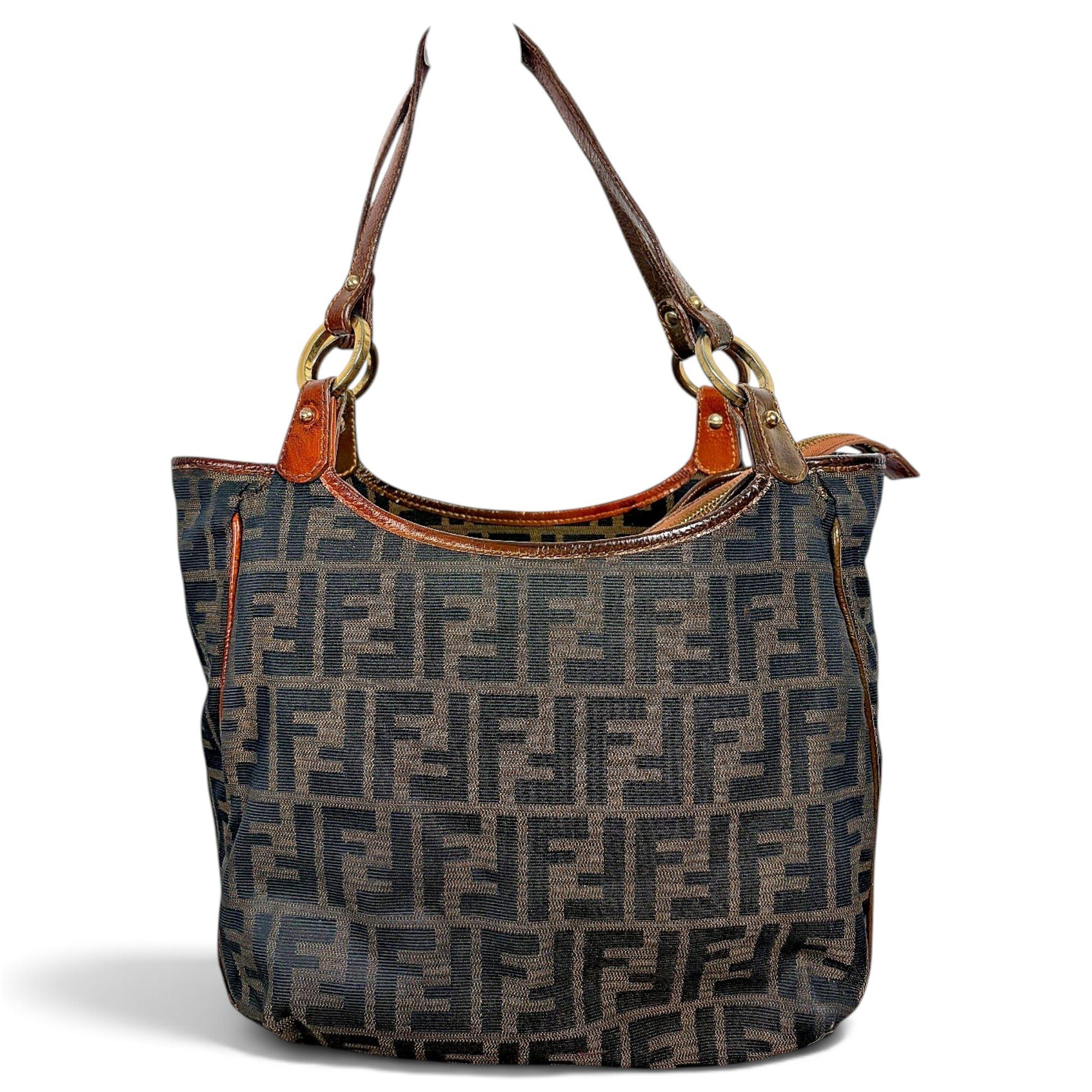 Leather tote