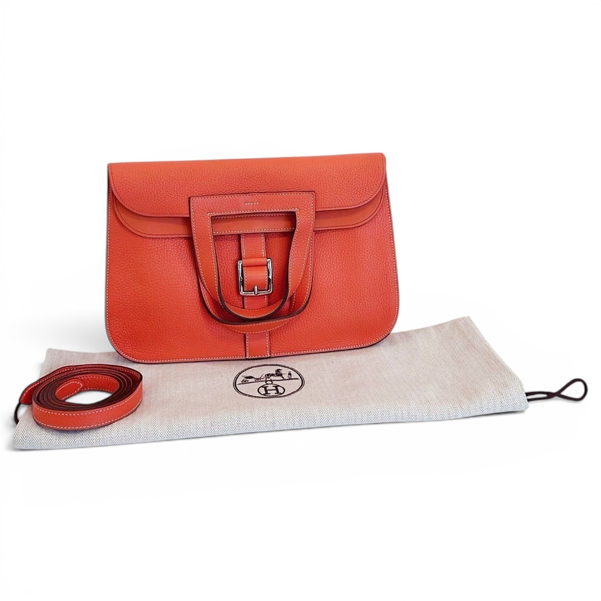 Leather handbag