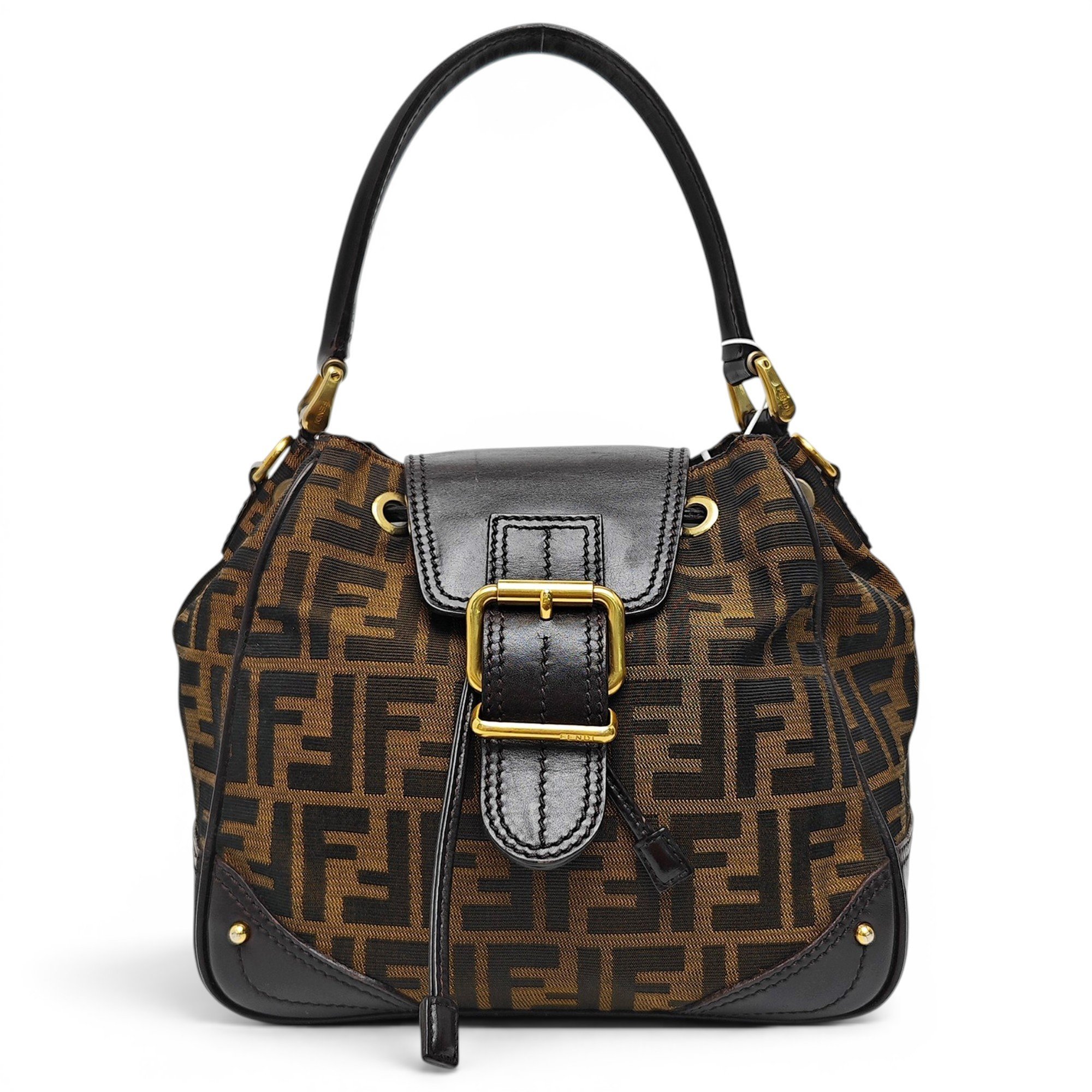 Fendi Croissant Vintage cloth handbag