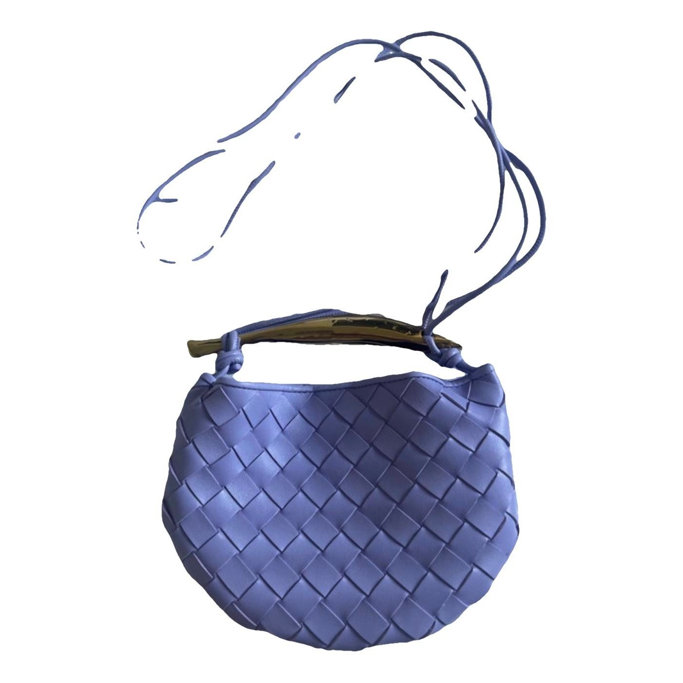 Sardine leather crossbody bag
