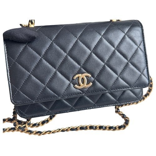 Wallet On Chain Timeless/Classique leather crossbody bag