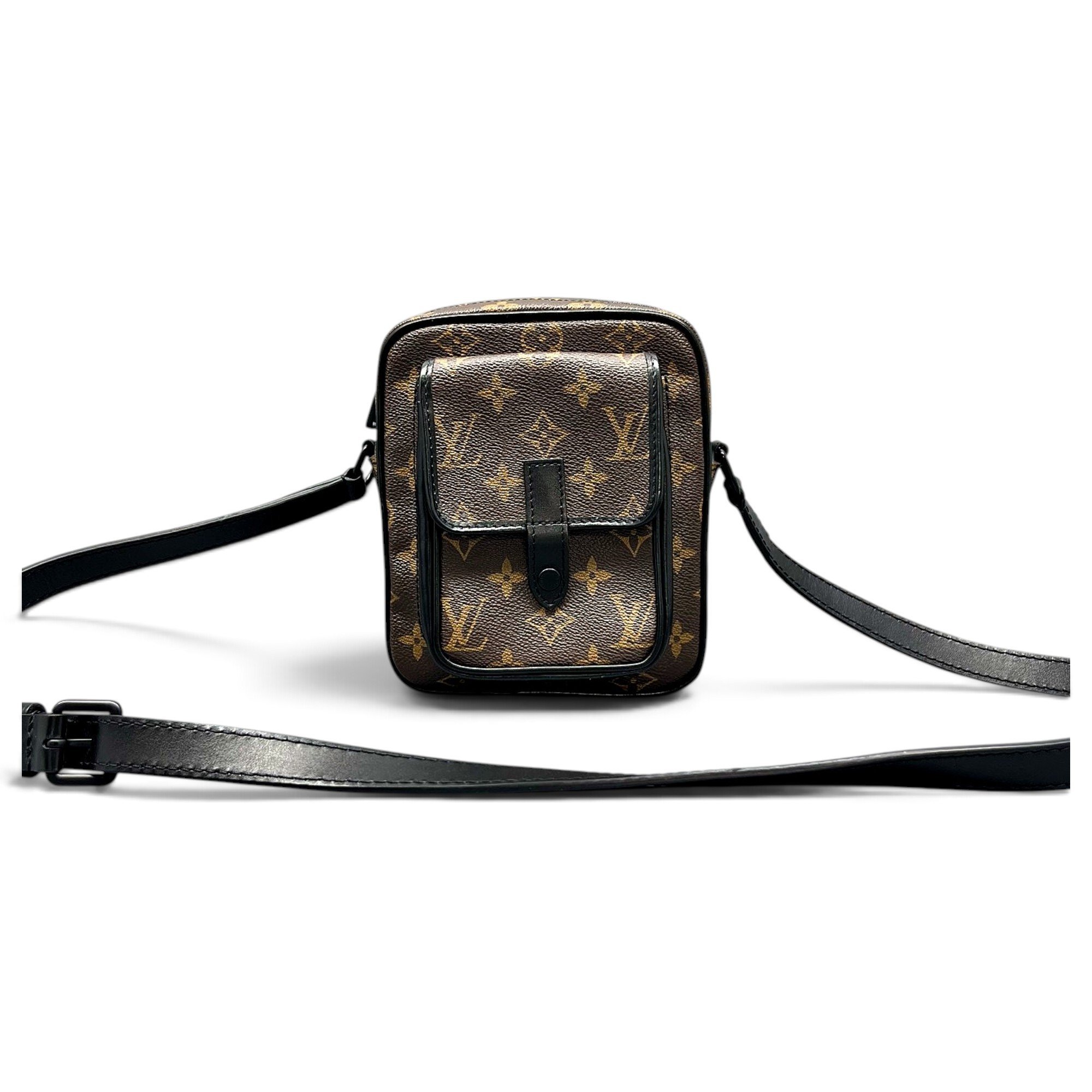 Leather crossbody bag