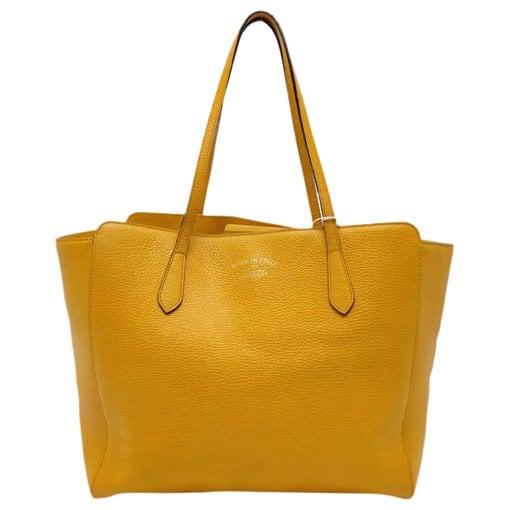 Swing leather handbag