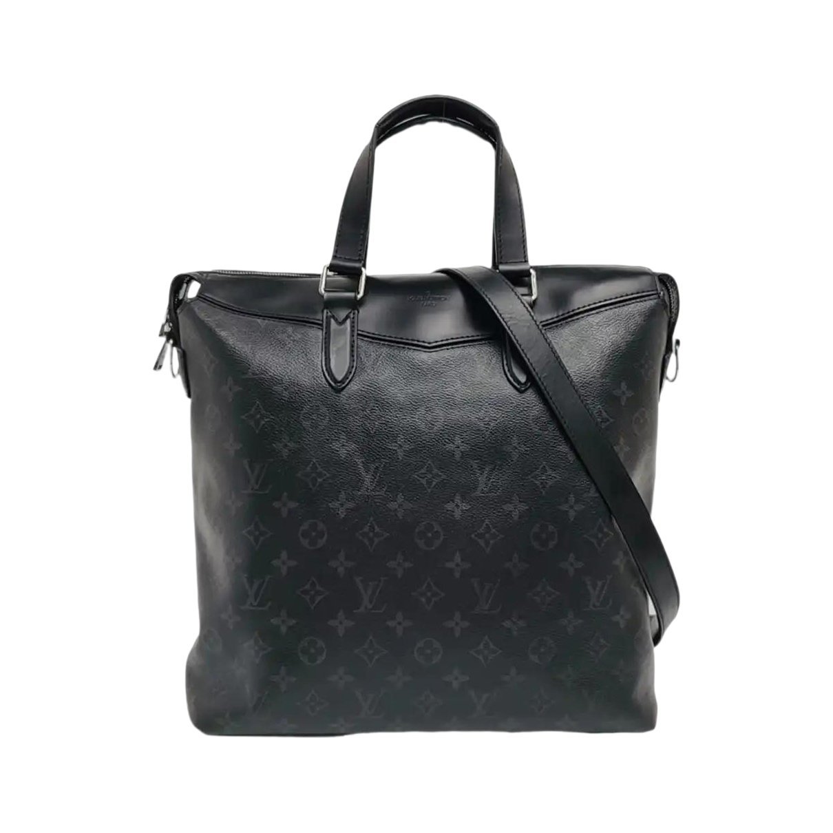 Explorer plissé leather handbag