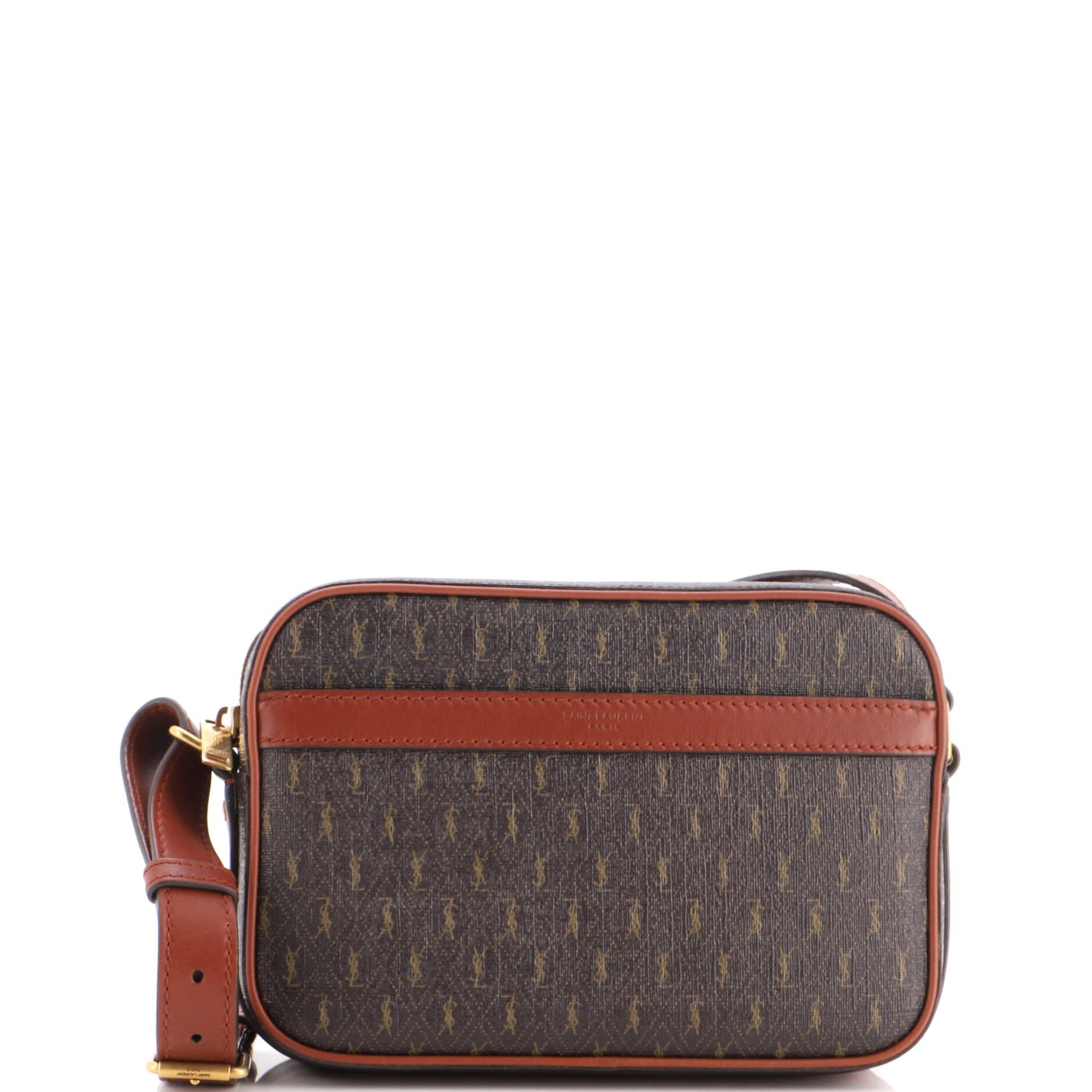 Le Monogramme Camera Bag Monogram All Over Coated Canvas and Leather Small