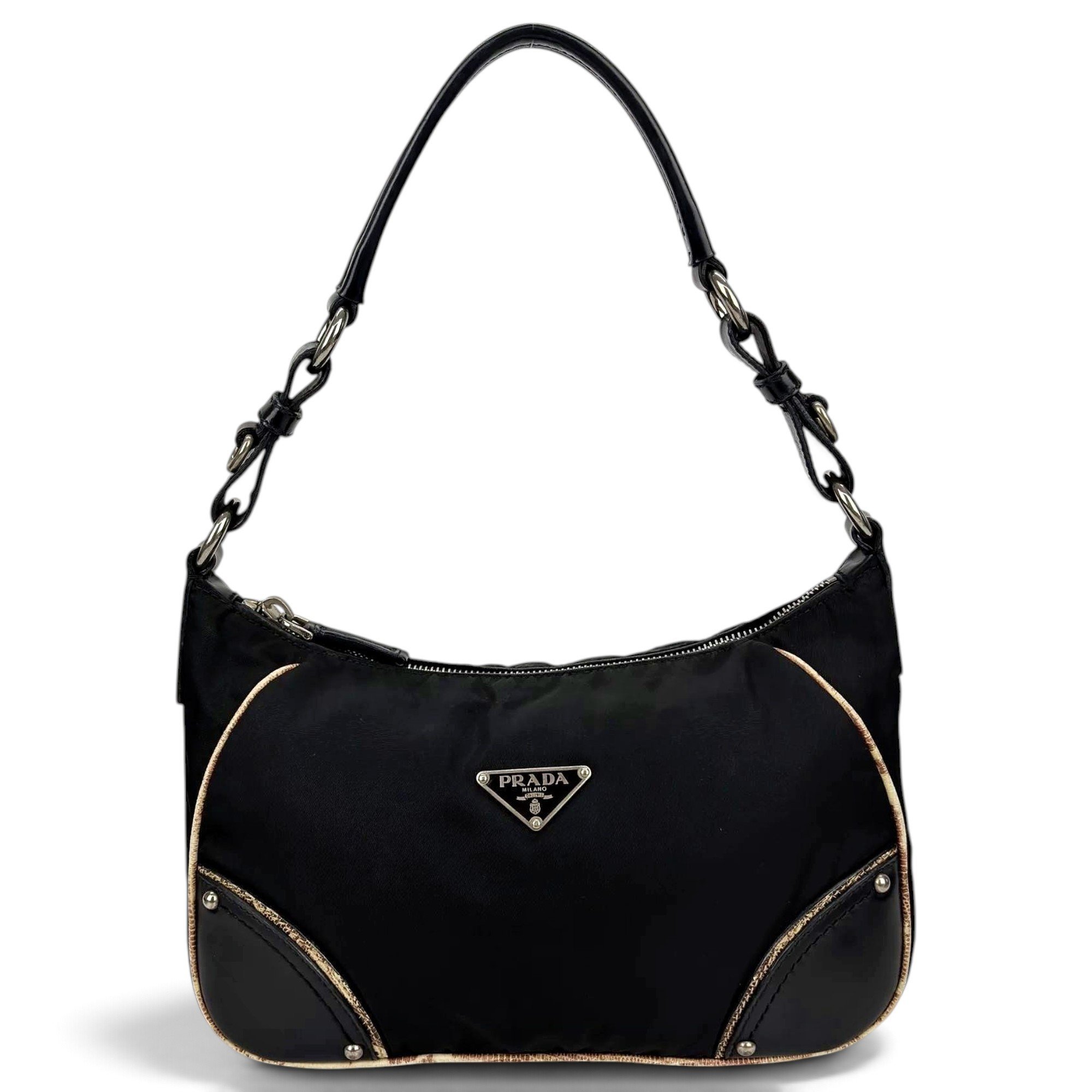 Vinyl handbag