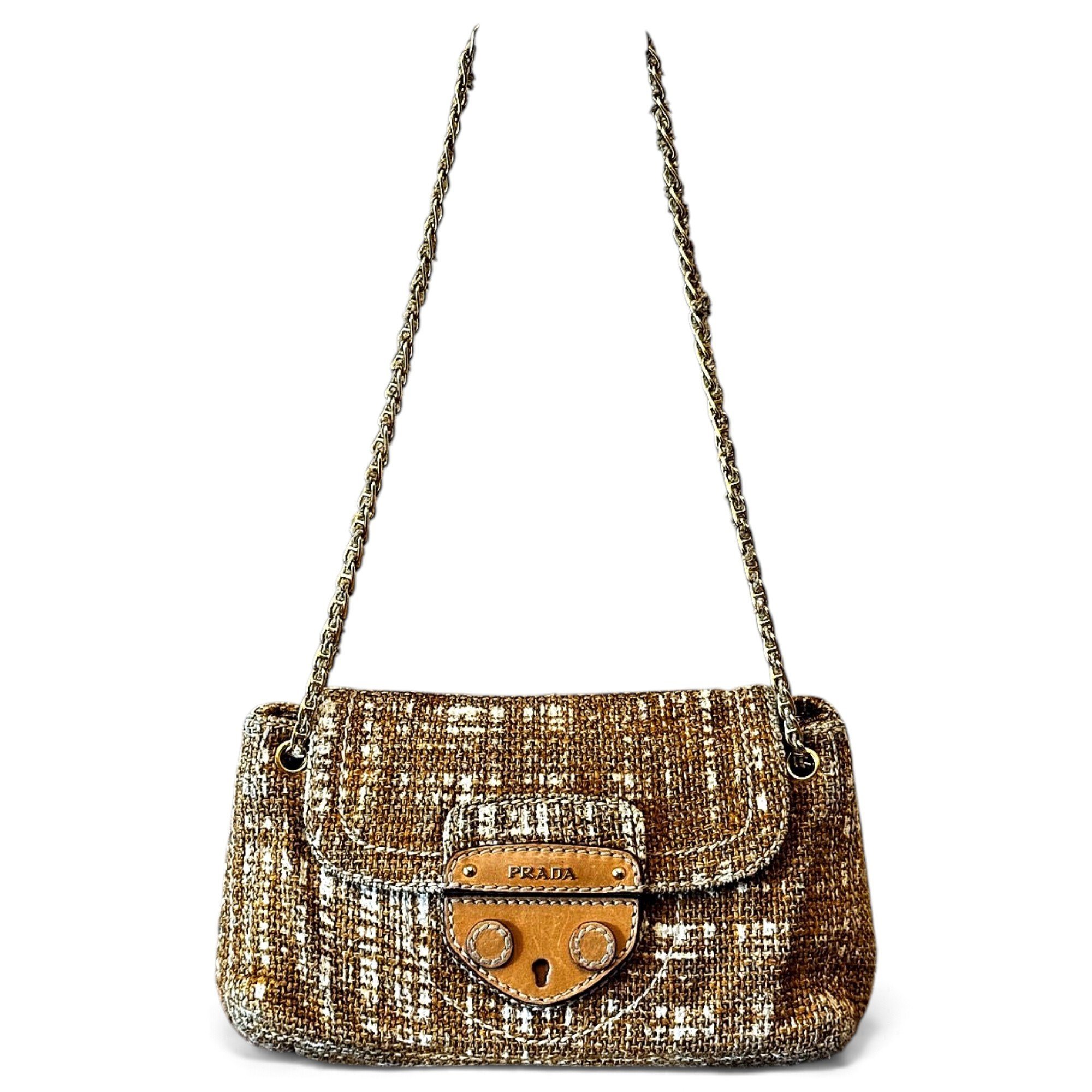 Tweed handbag