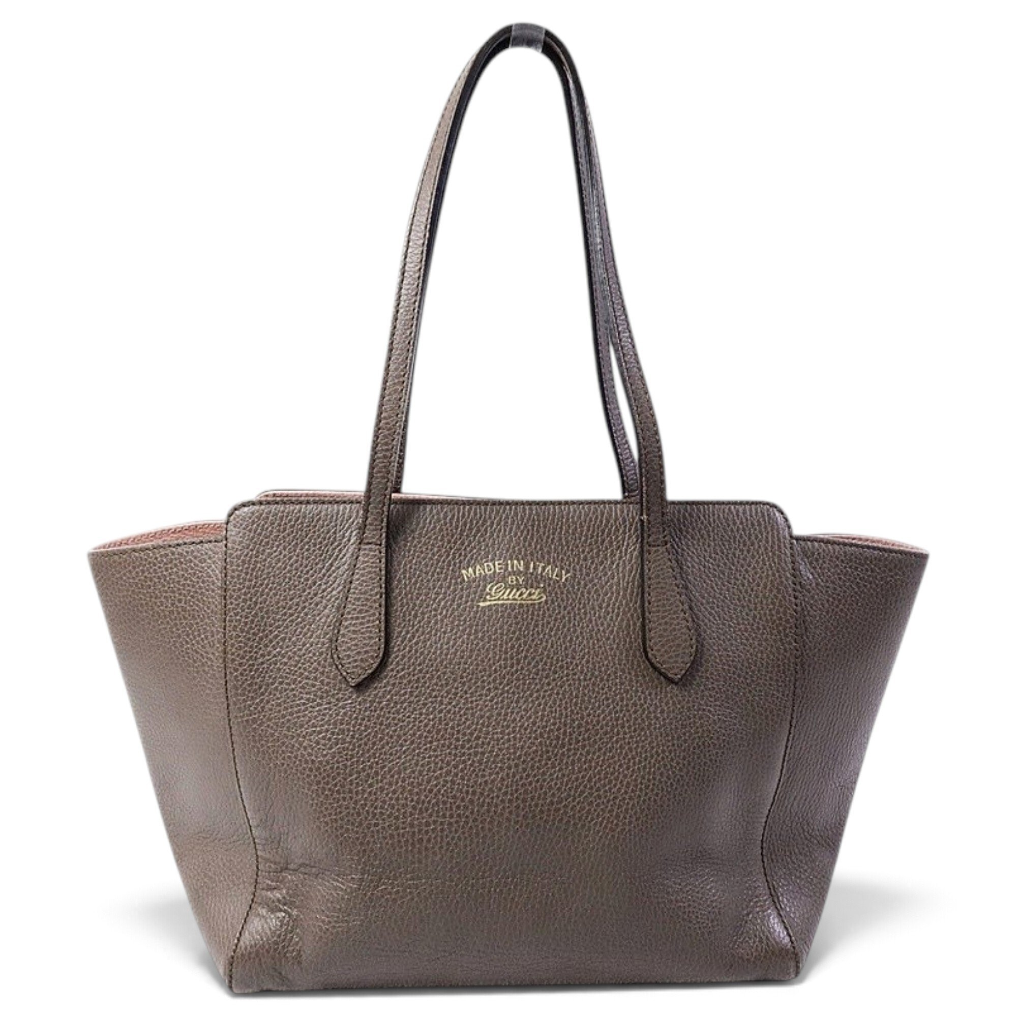 Leather tote