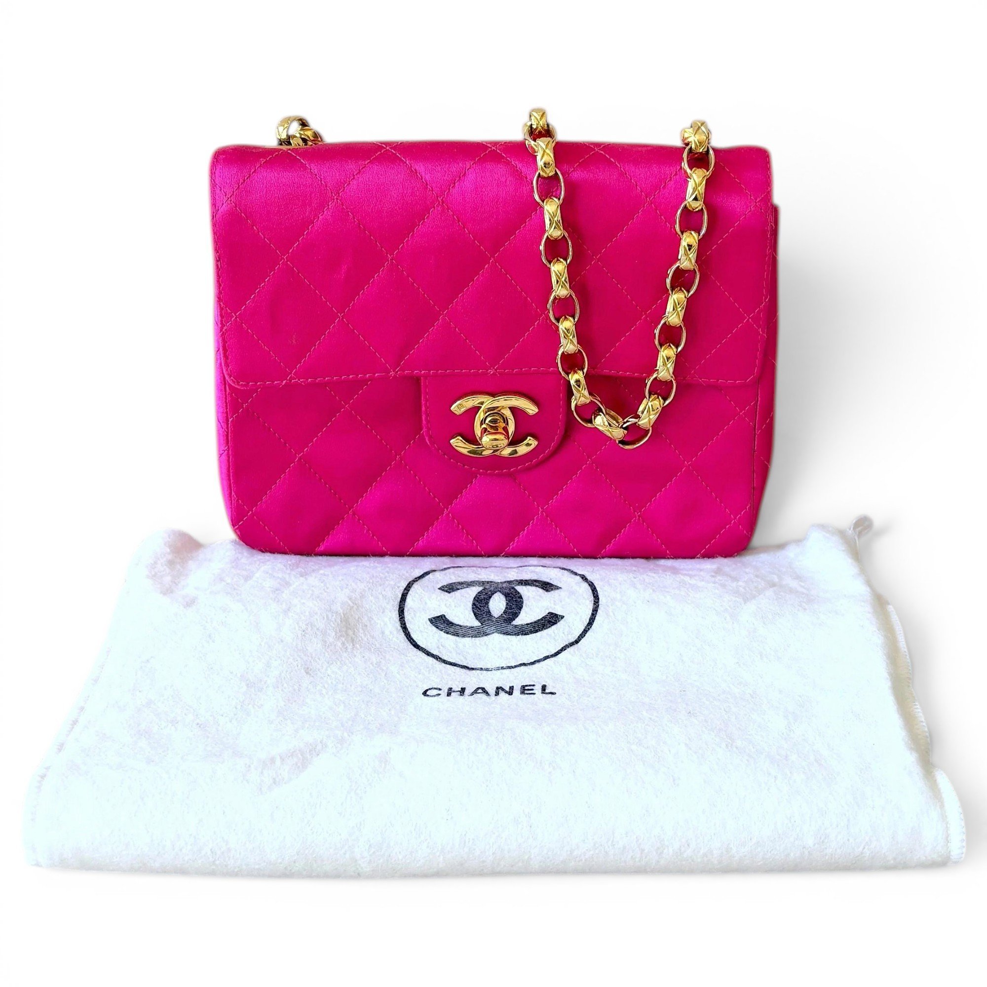 Timeless/Classique silk handbag