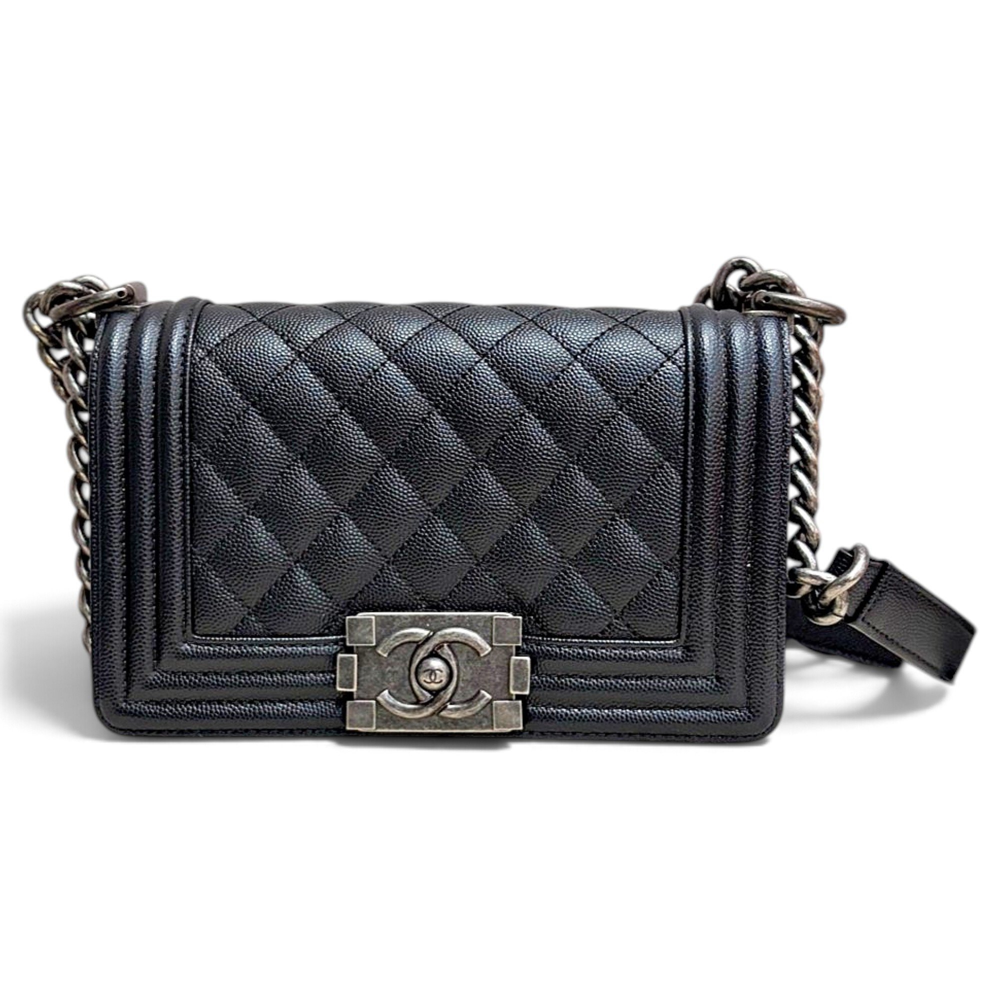 Boy leather handbag