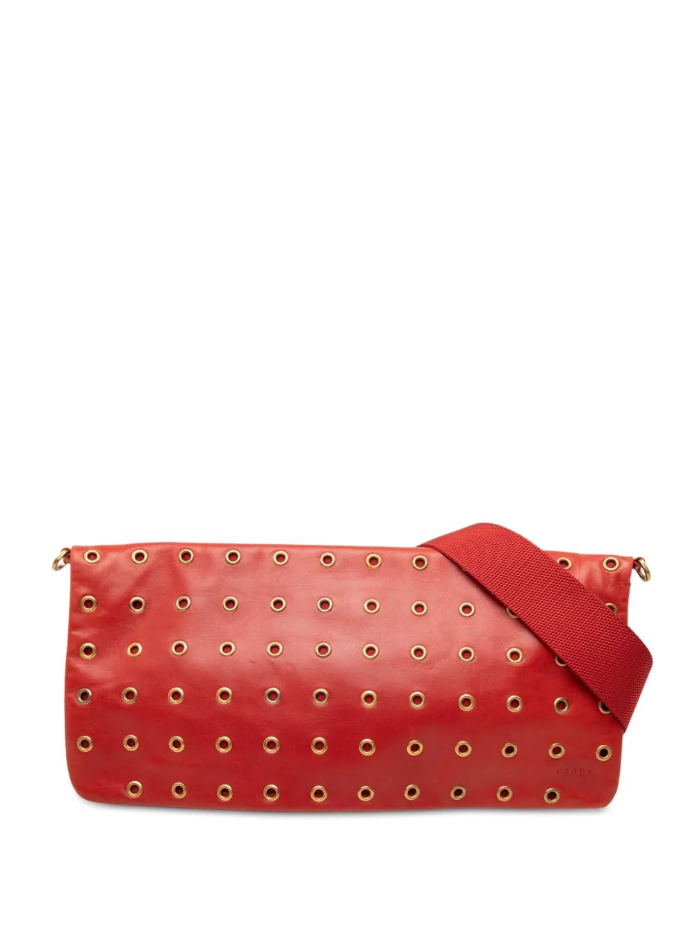 Prada 2003-2026 Nappa Grommet shoulder bag