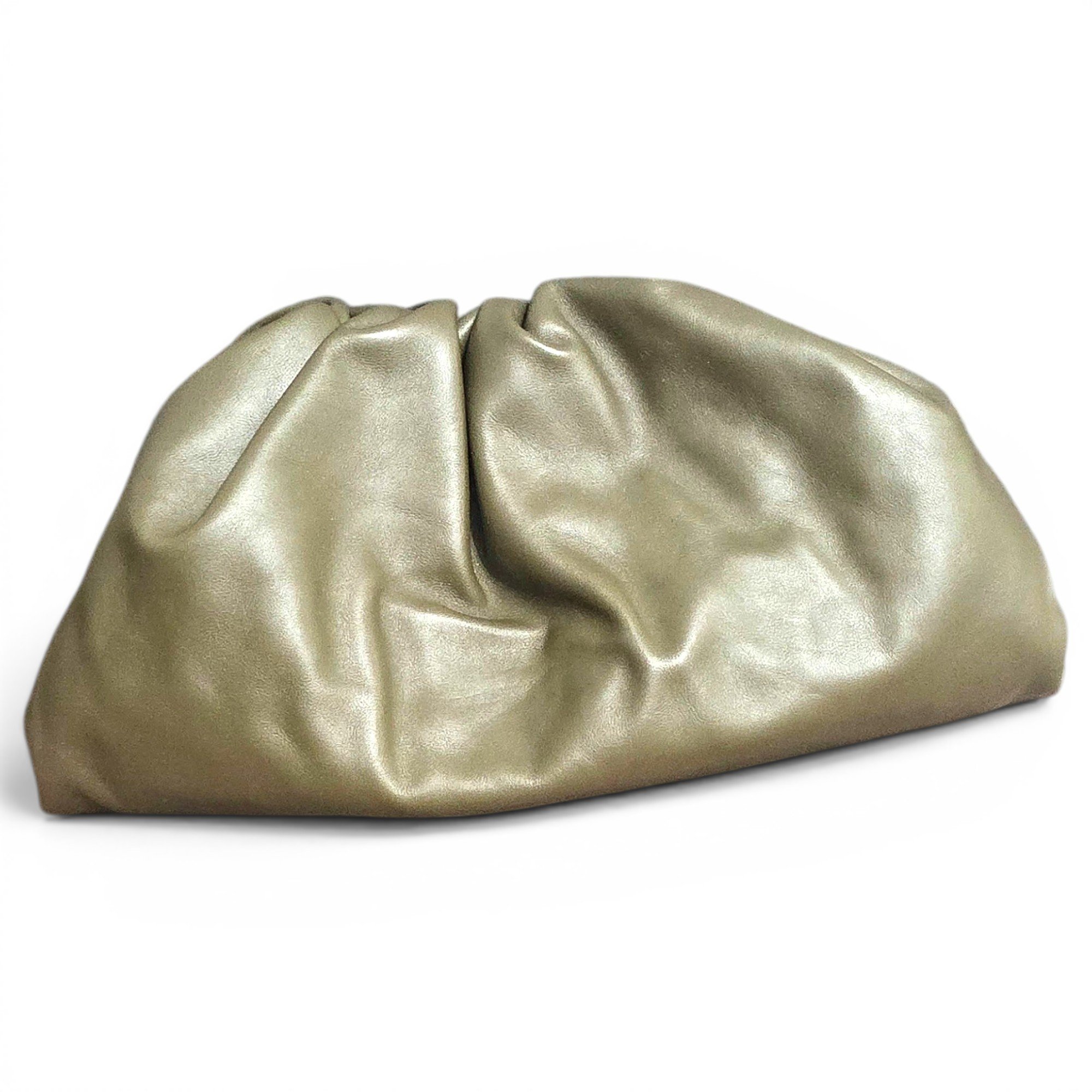 Pouch leather handbag