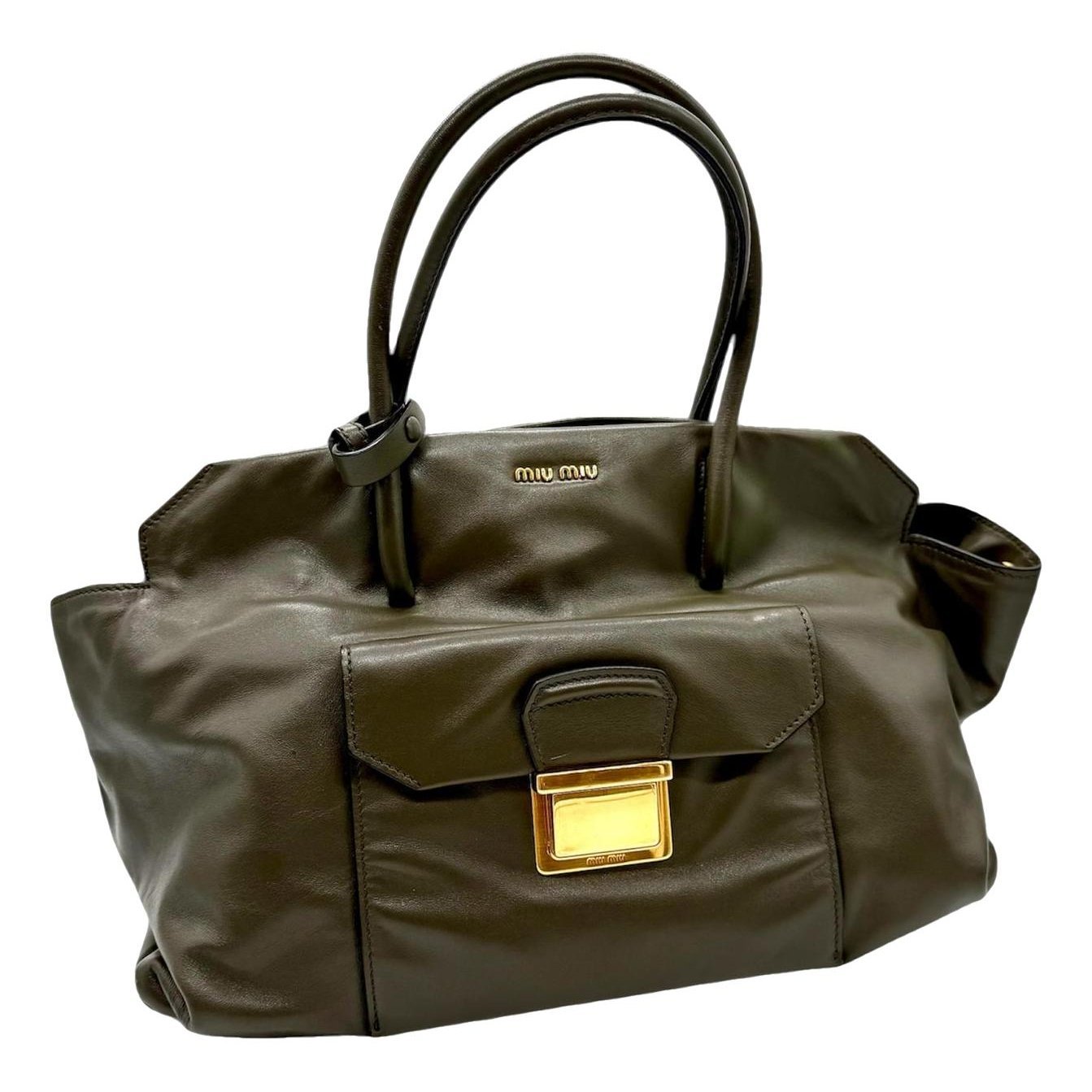 Vitello leather handbag