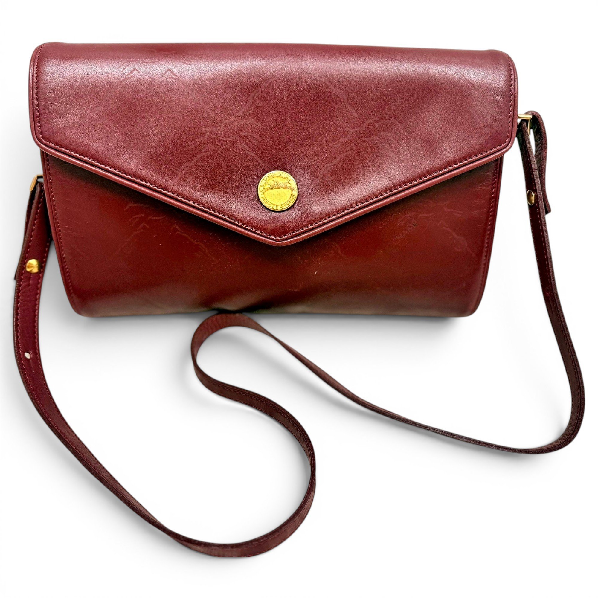 Leather crossbody bag