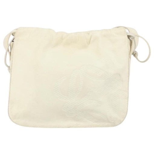 Anagram leather handbag