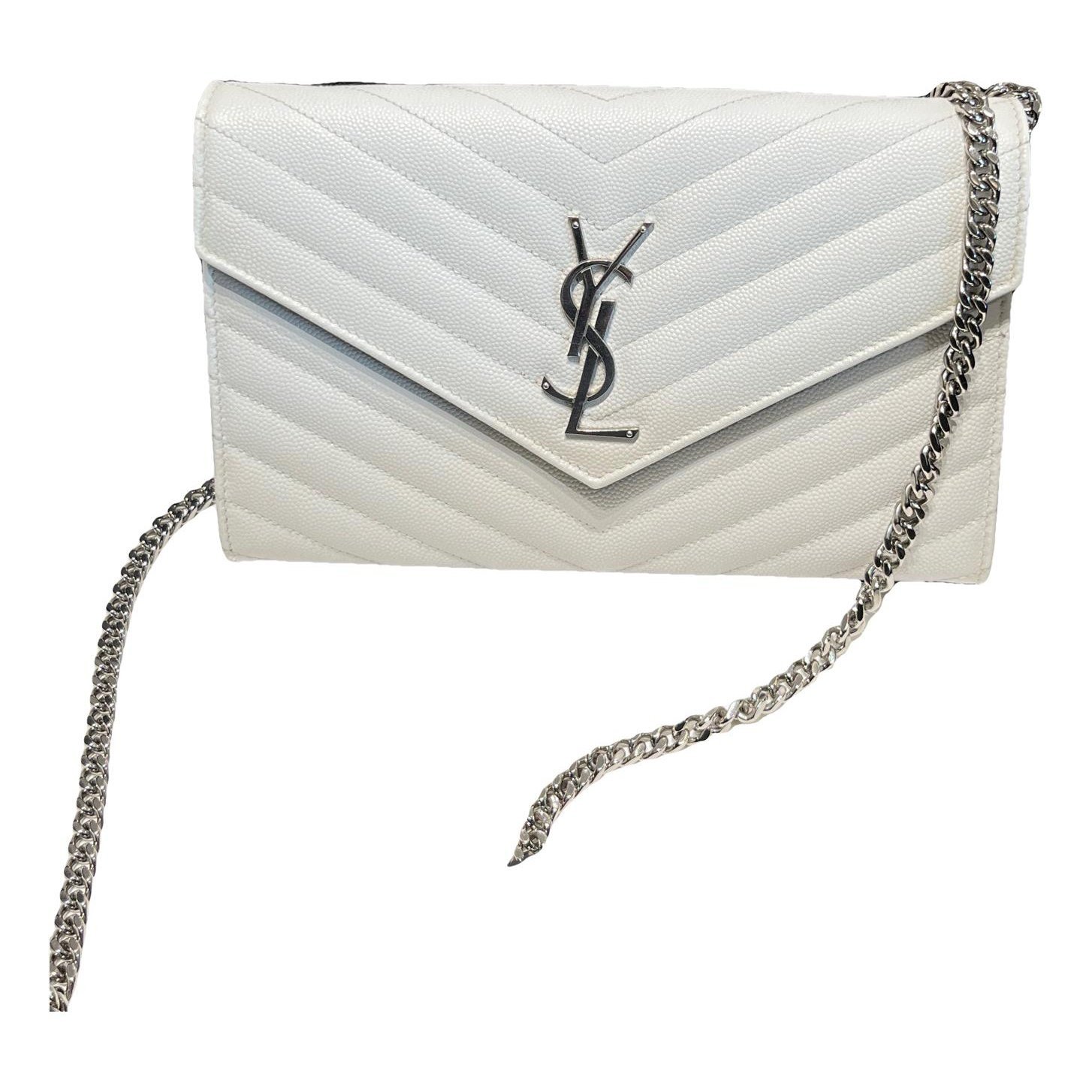 Envelope leather crossbody bag
