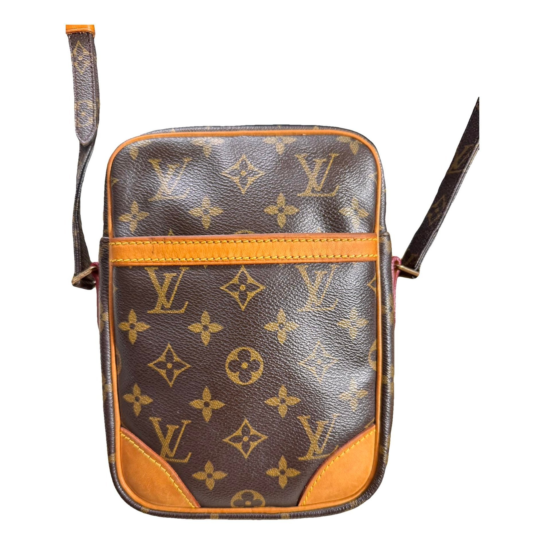 Danube leather crossbody bag