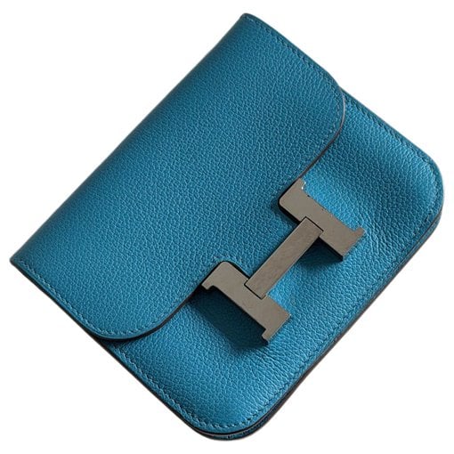 Constance leather clutch bag