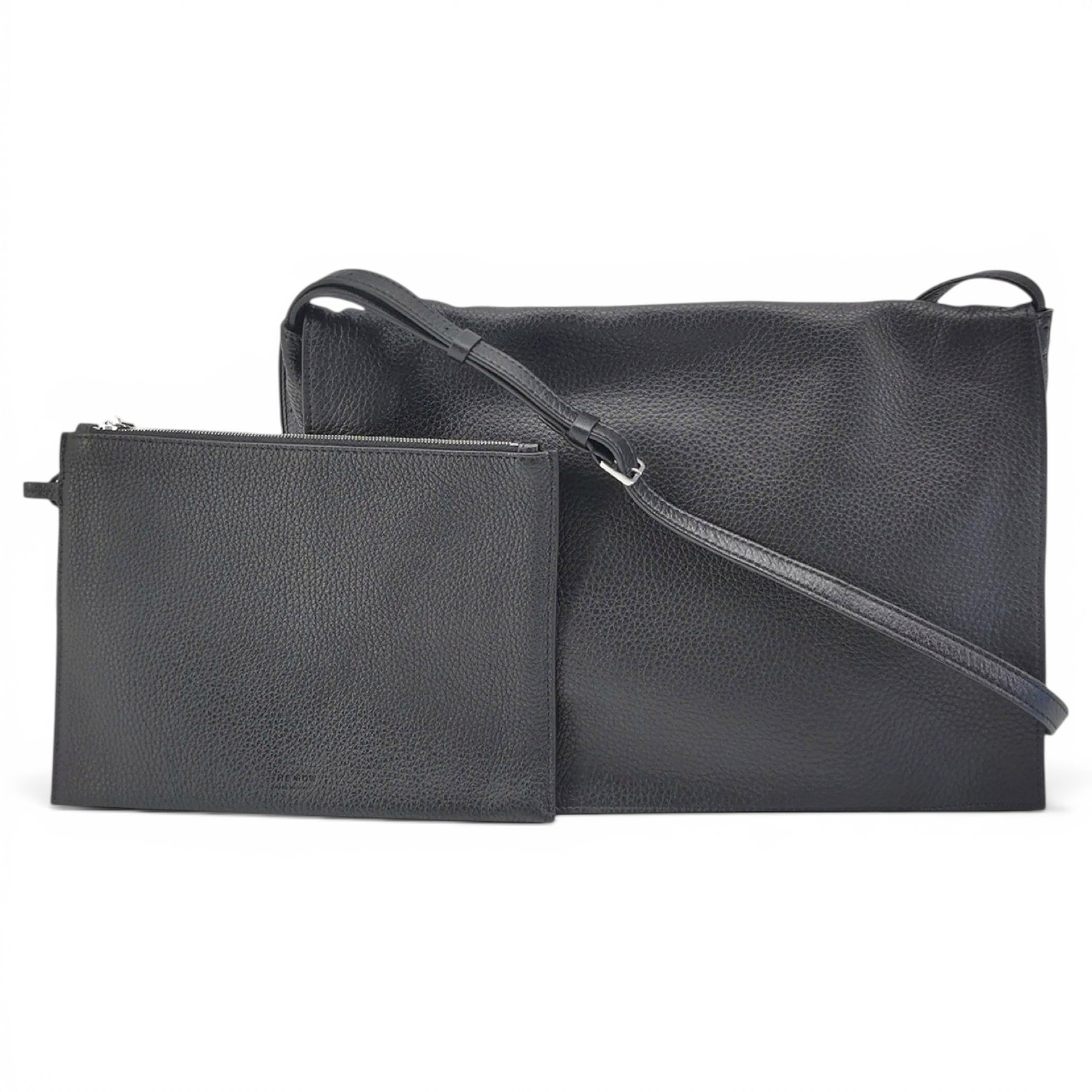 Leather crossbody bag