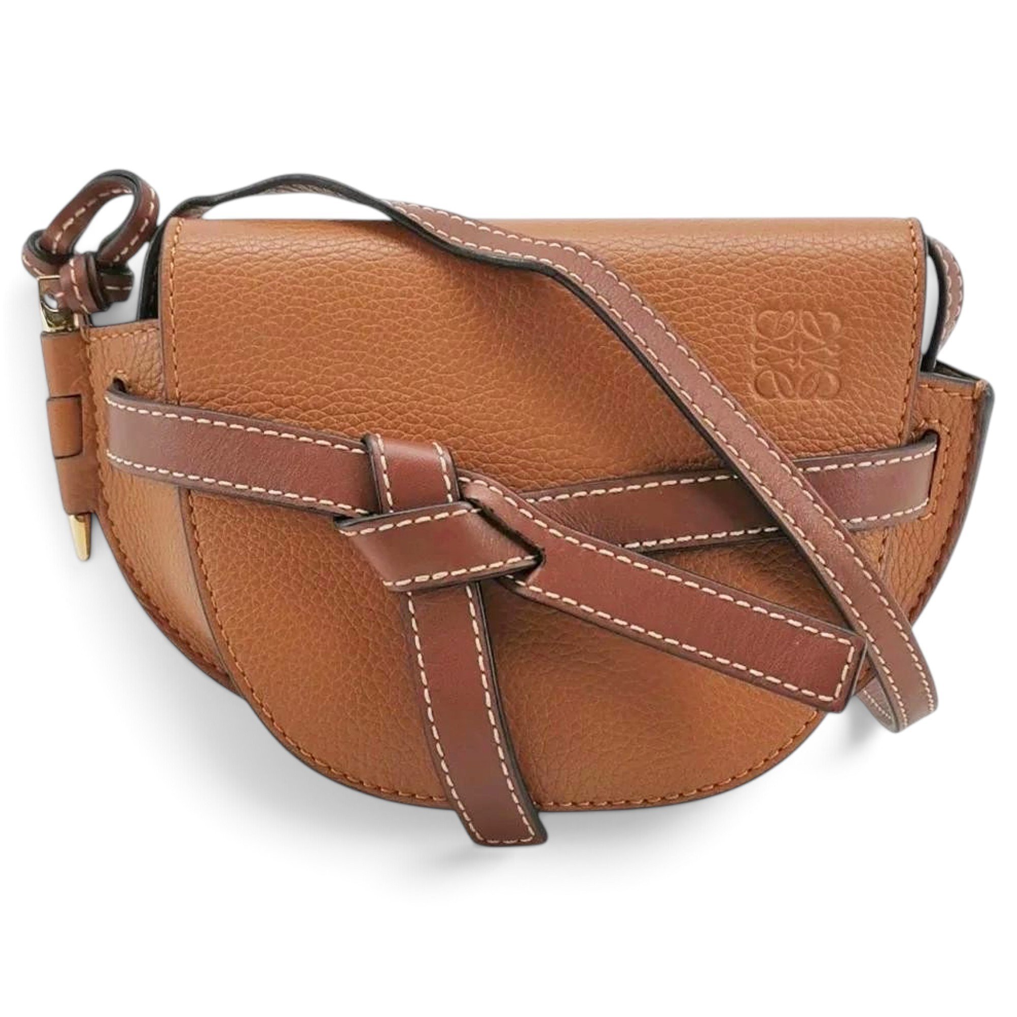 Leather crossbody bag