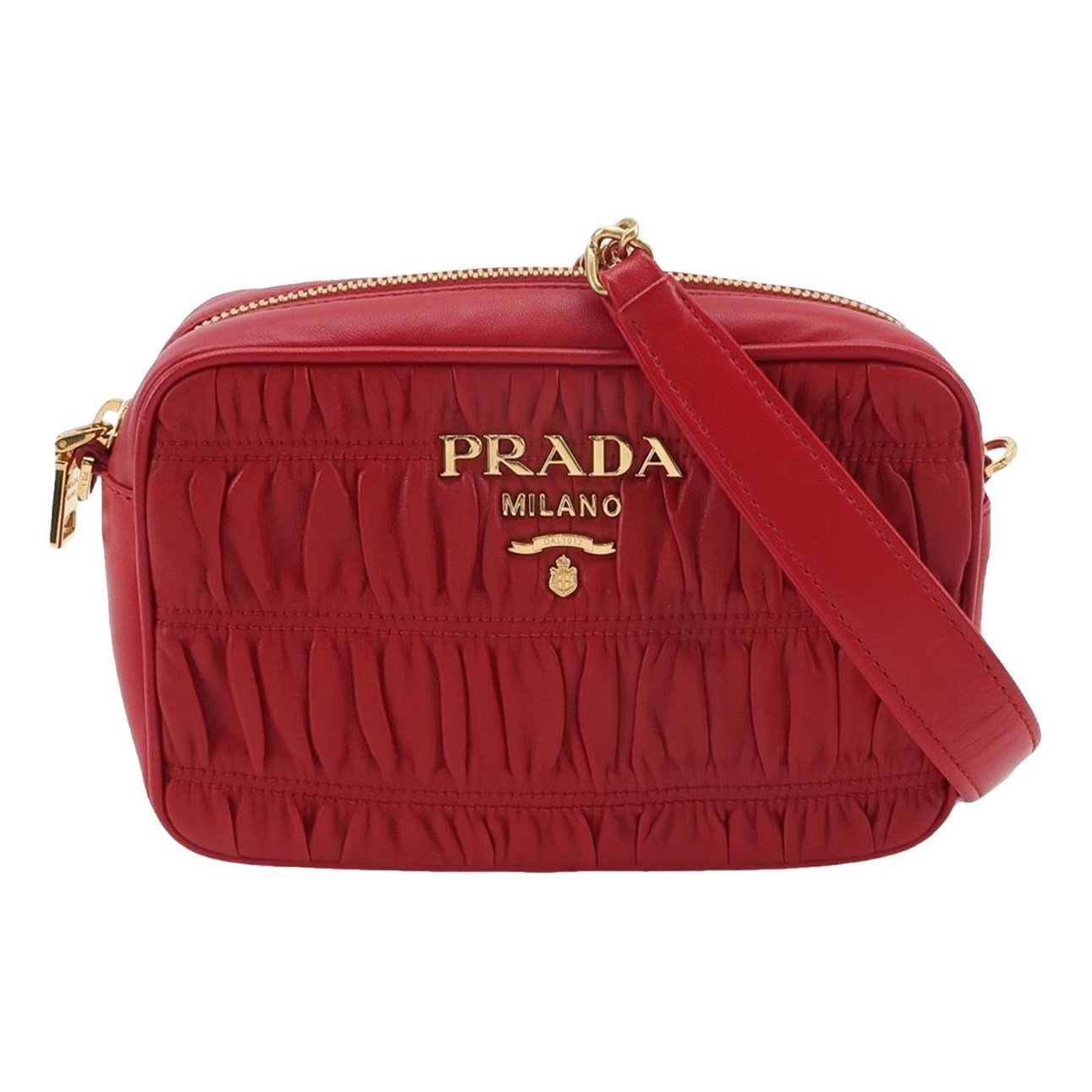 Leather crossbody bag