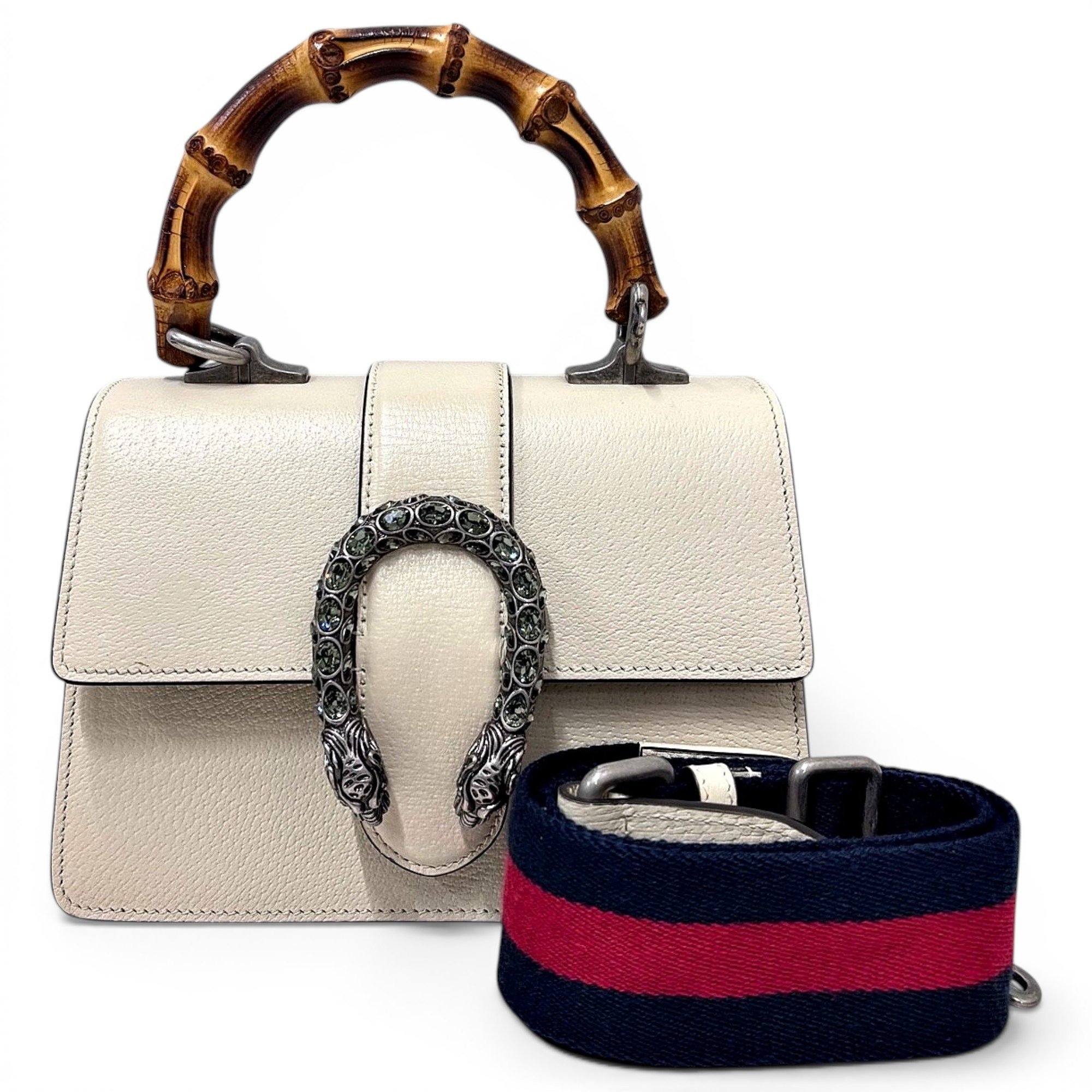 Dionysus Bamboo leather handbag