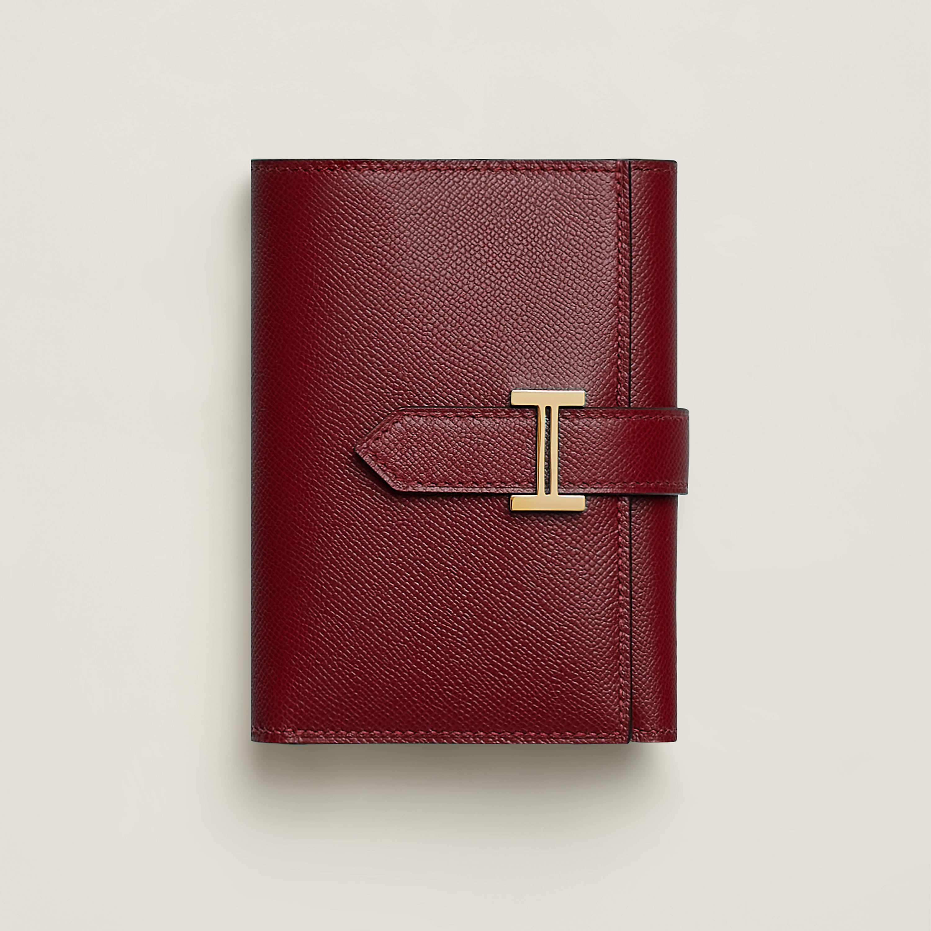 Hermès 財布 《ベアン》 ミニ ルージュ・ラデュー | BagUSeek