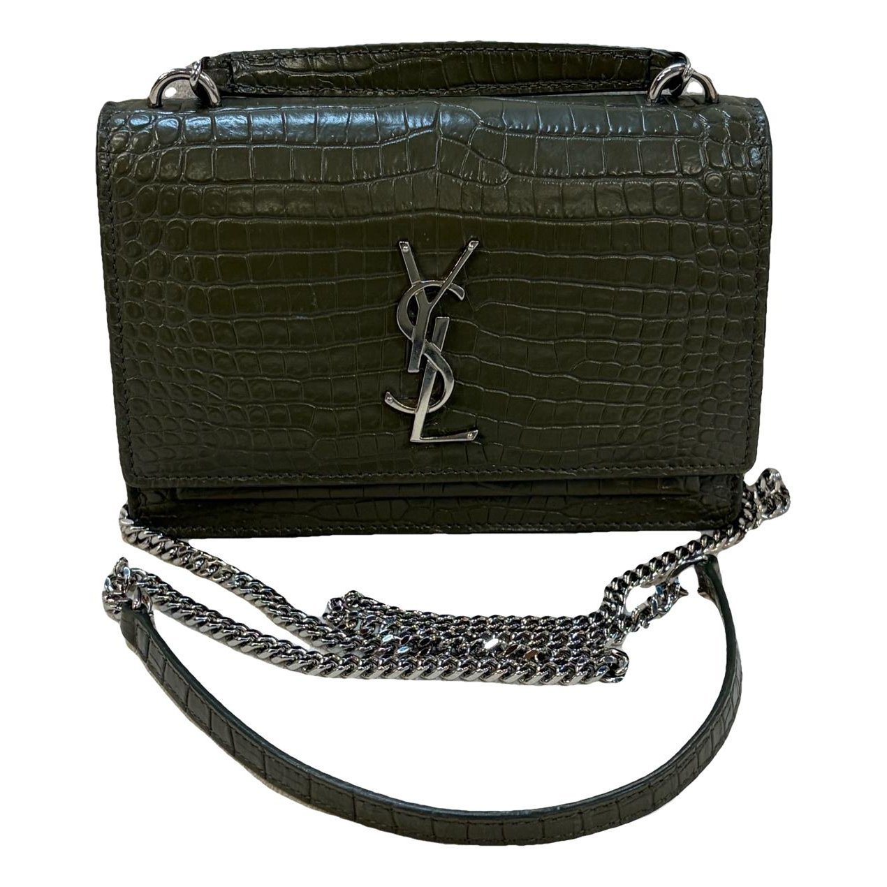 Sunset leather handbag