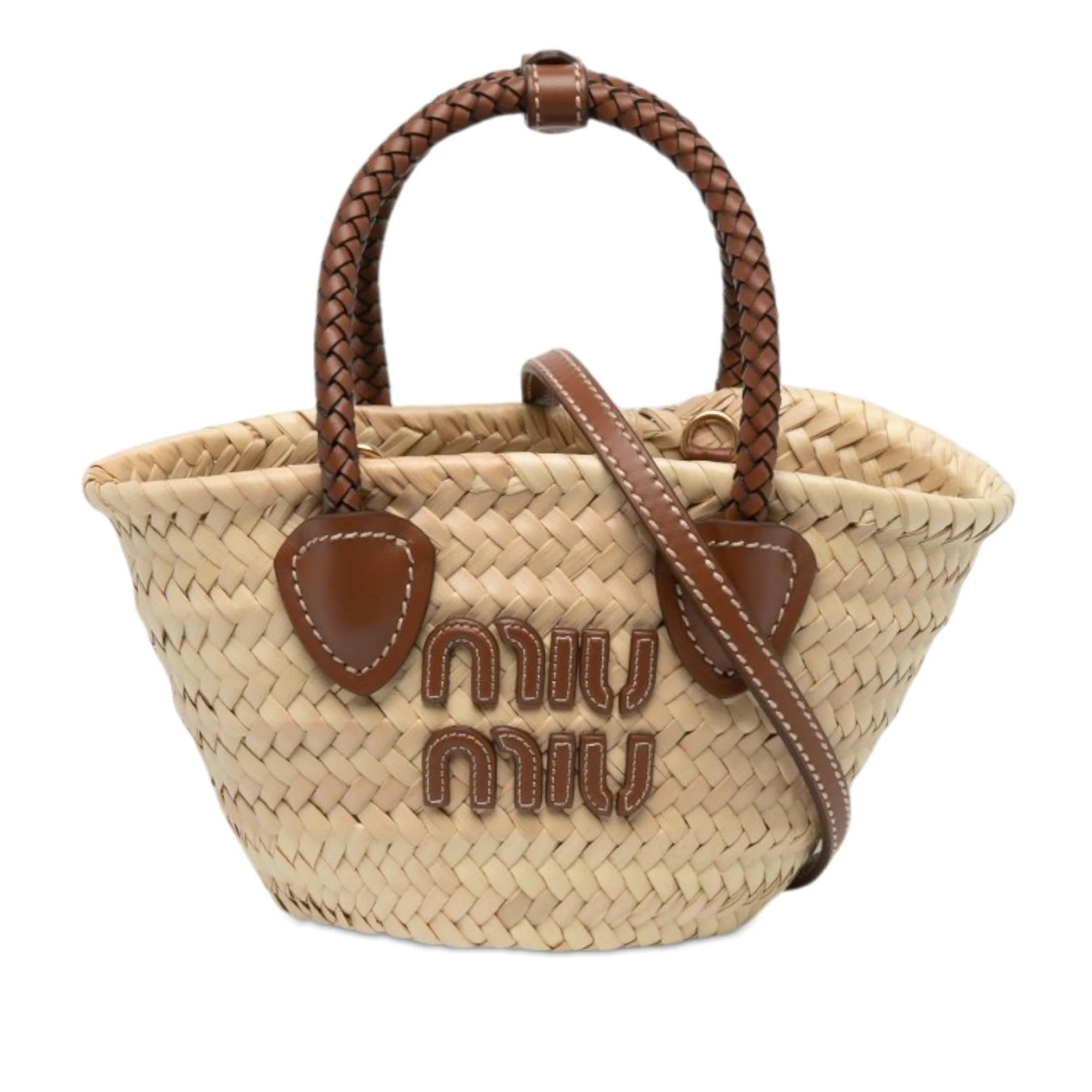 Miu Logo handbag