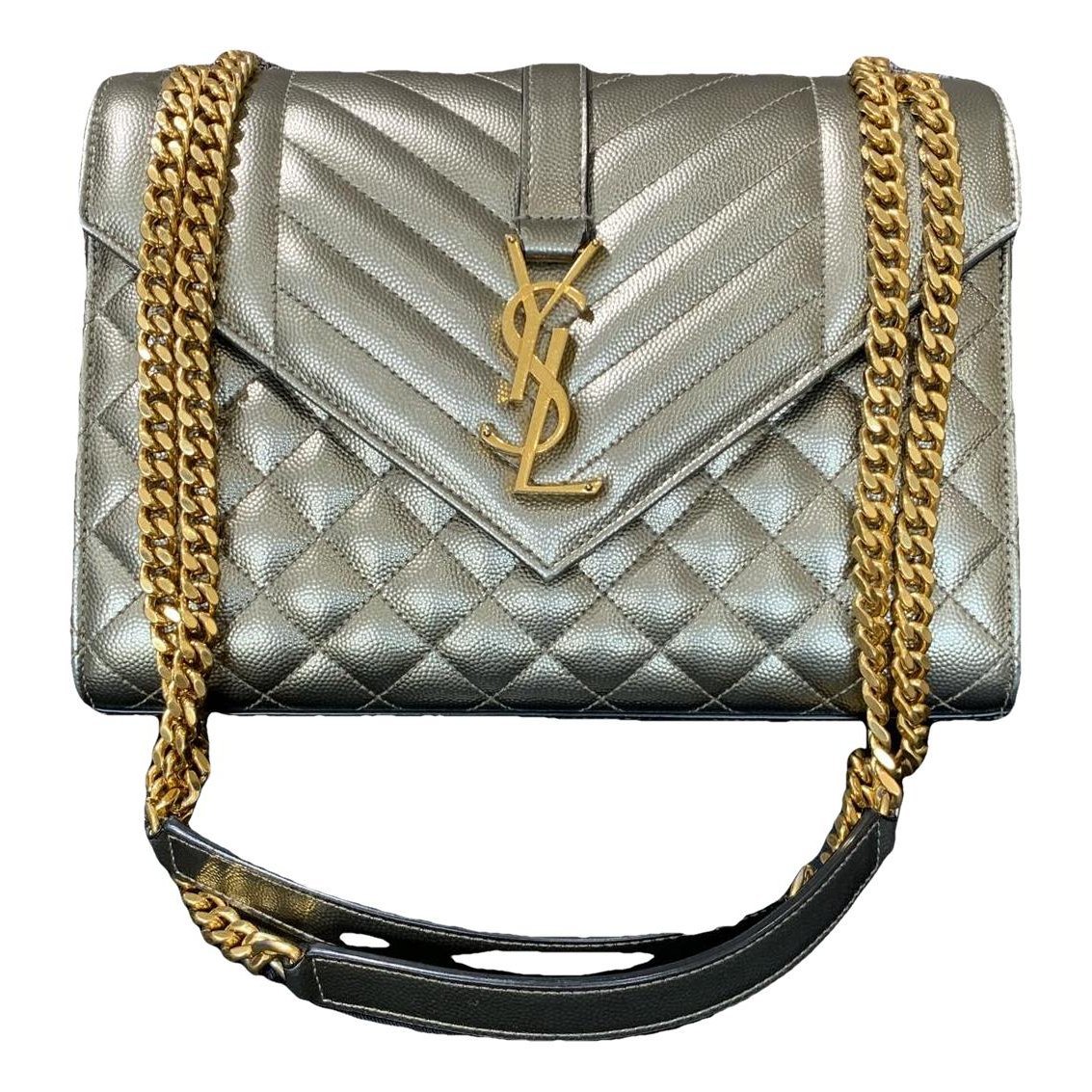 Envelope leather crossbody bag