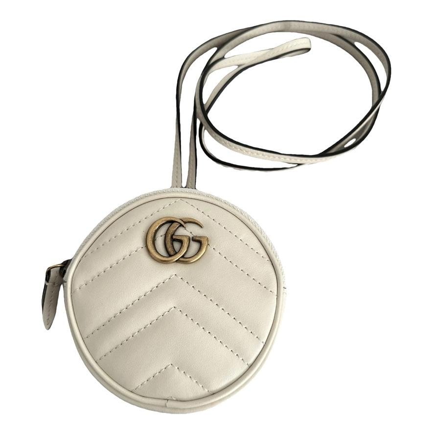 GG Marmont Circle leather bag