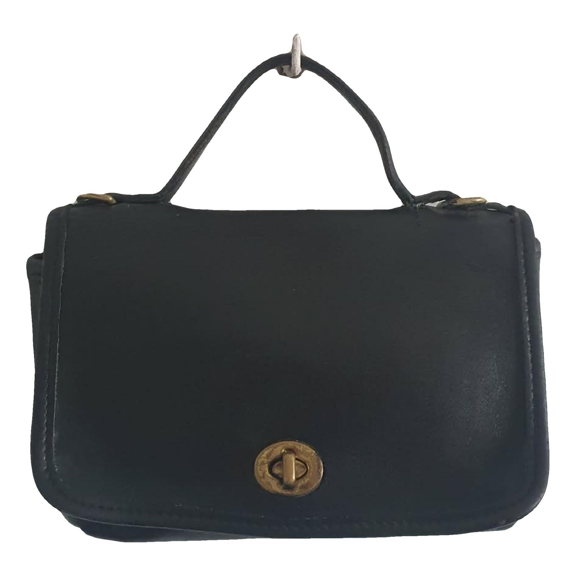 Signature Sufflette leather handbag