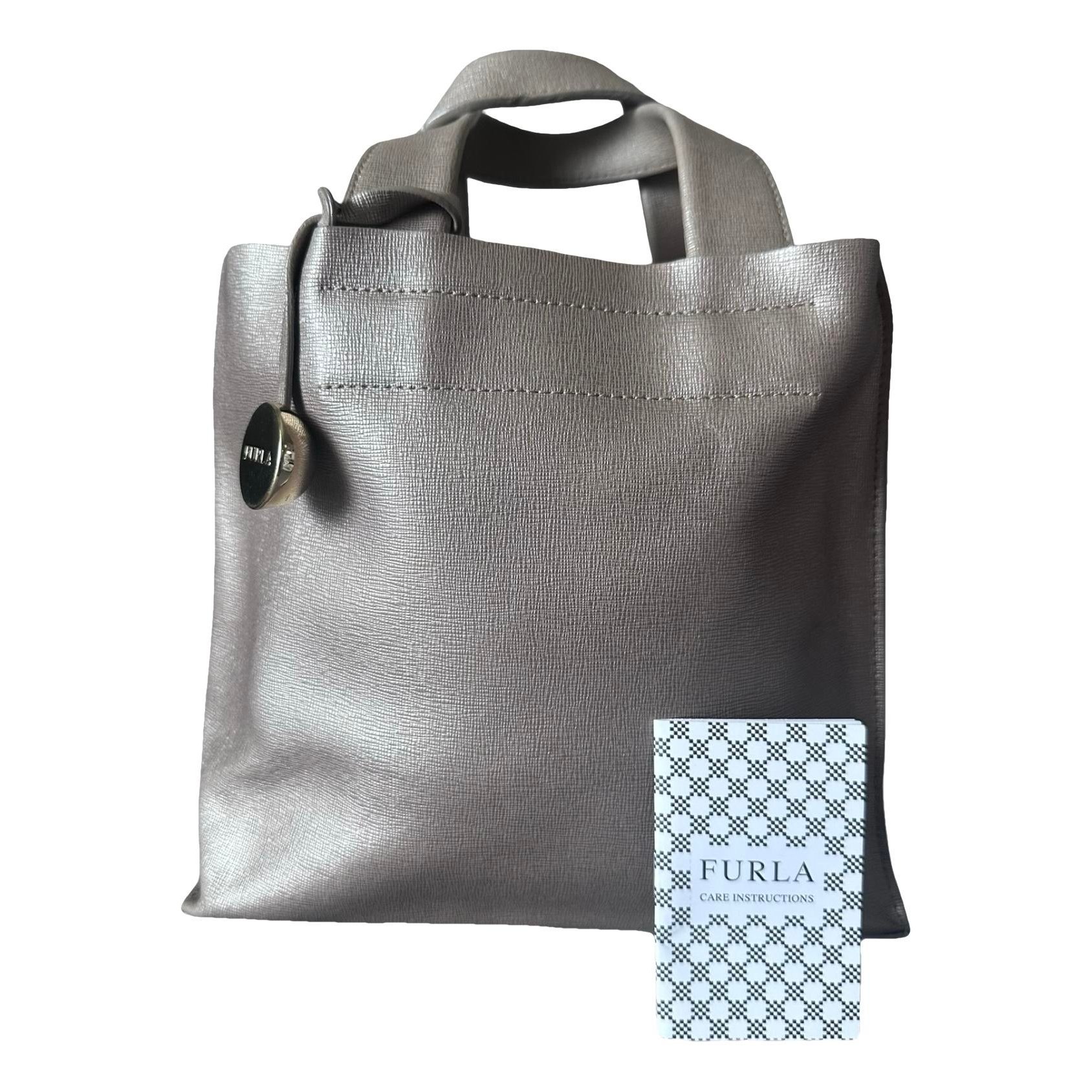 Leather tote