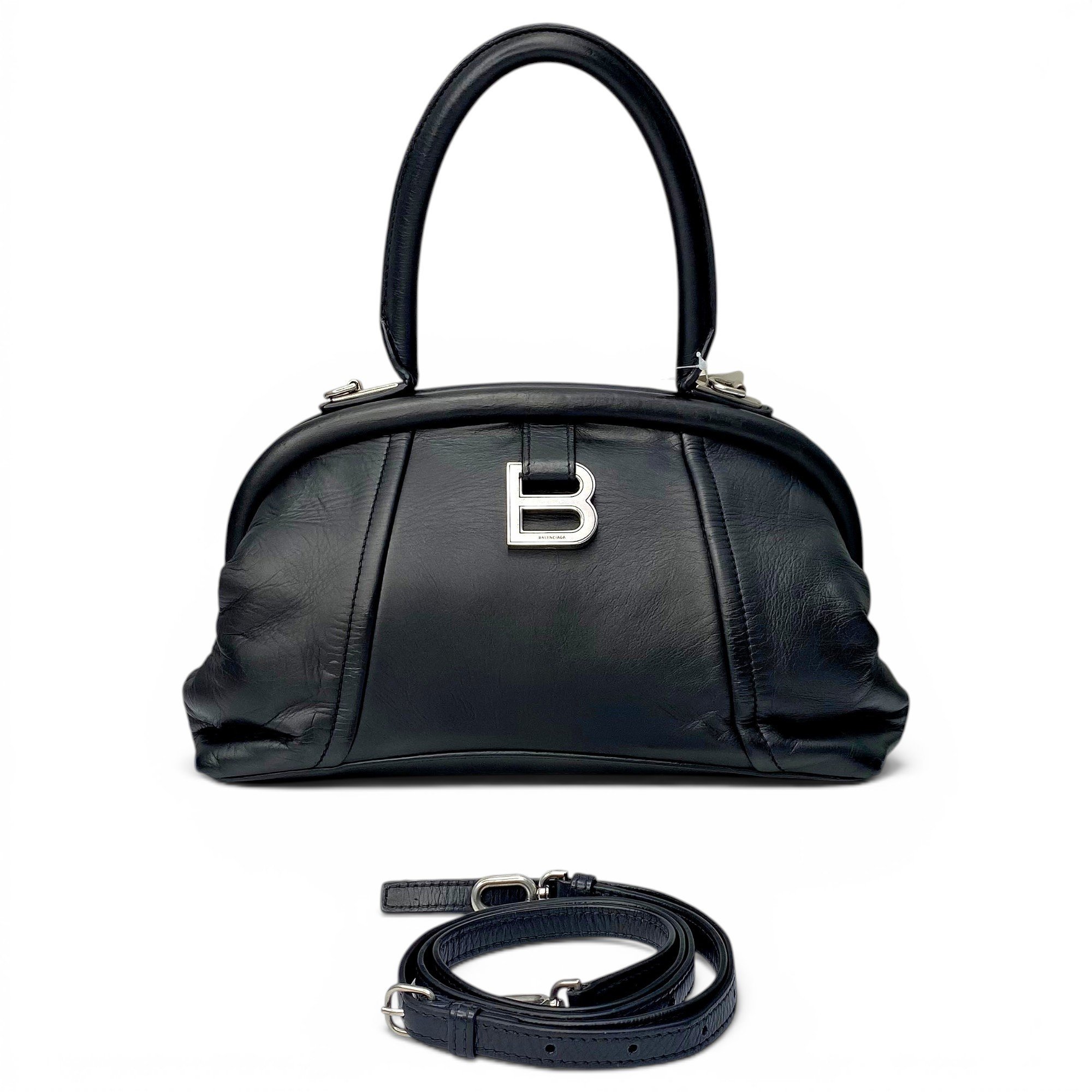 Leather handbag