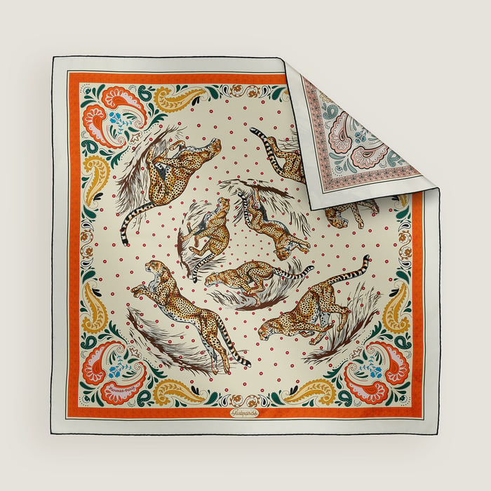 Guepards Bandana Double Face Scarf 90